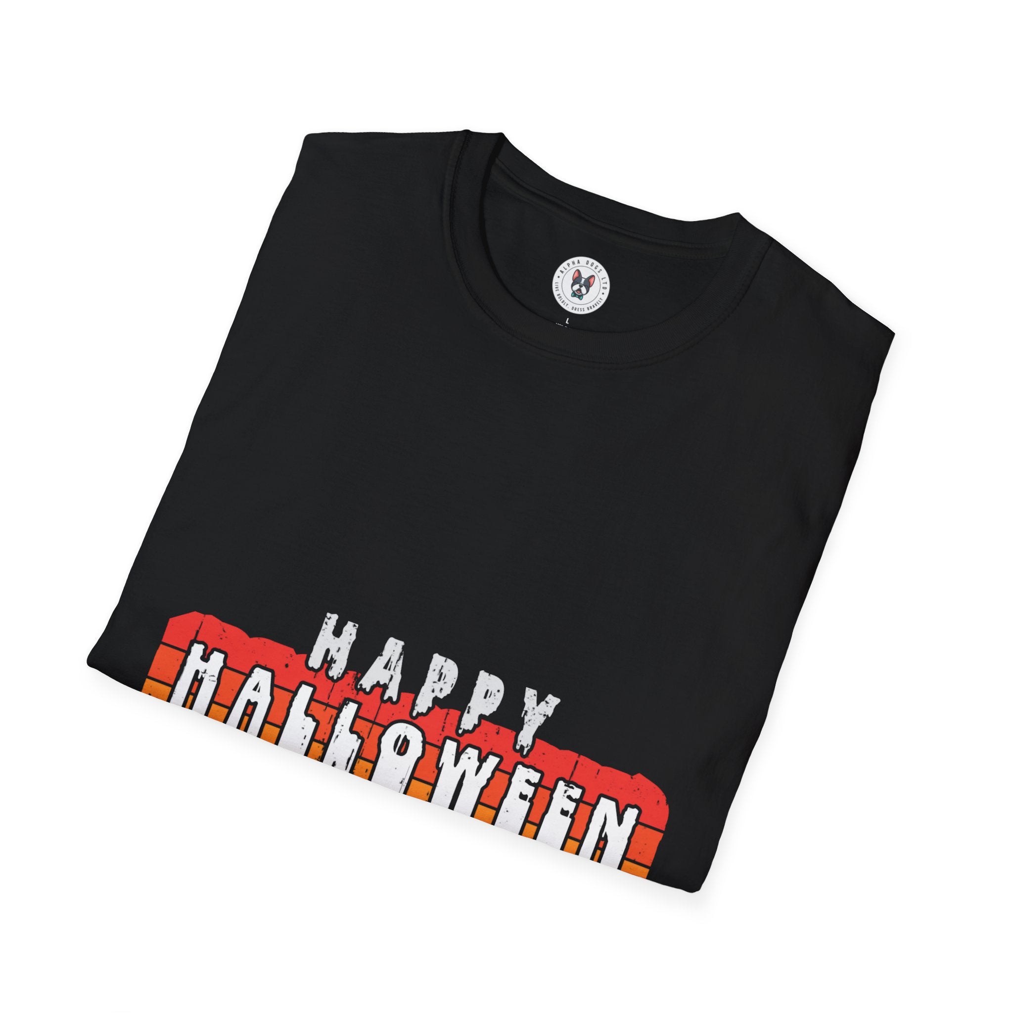 "HAPPY HALLOWEEN" Unisex Soft style T-Shirt