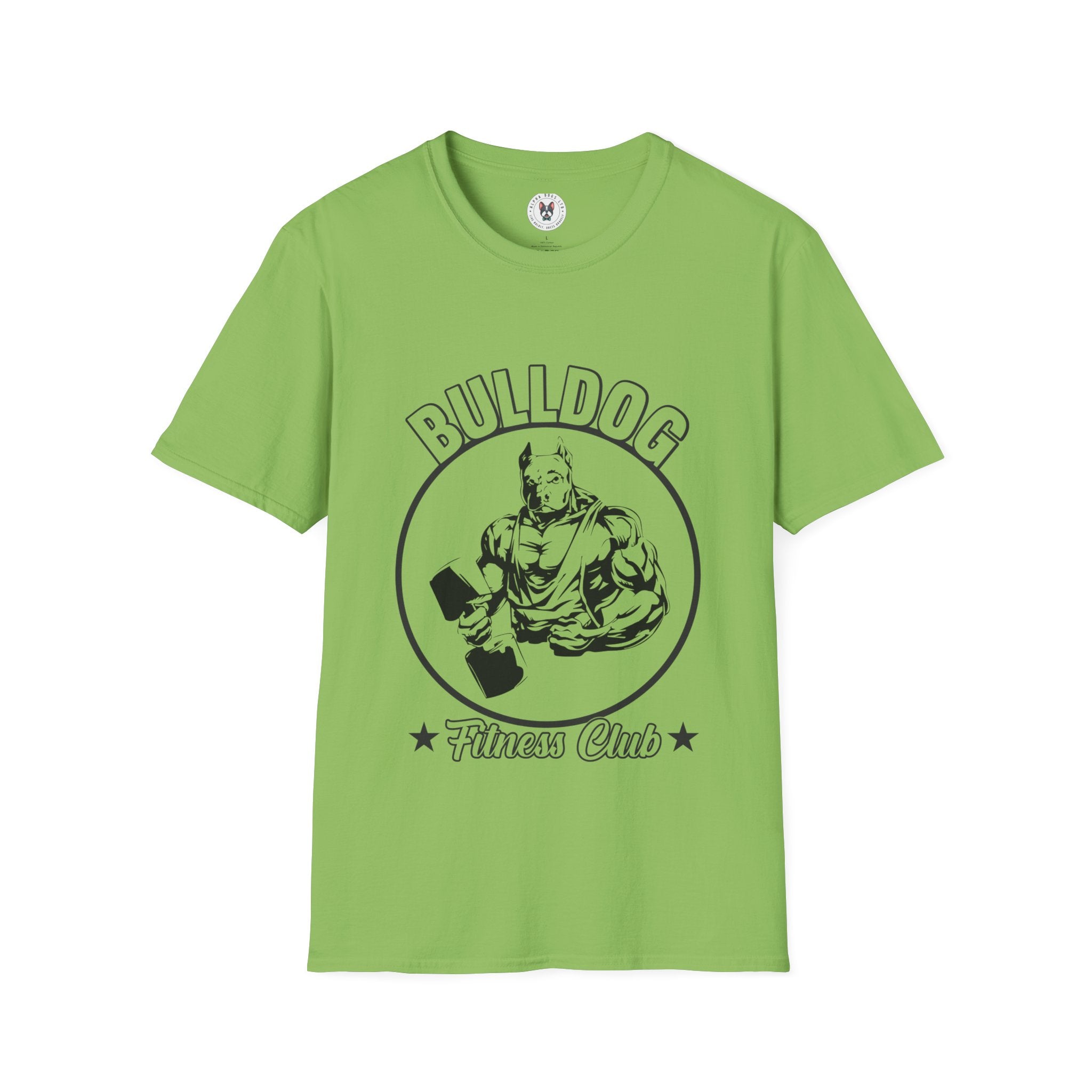 "BullDog Fitness Club" Unisex Soft style T-Shirt