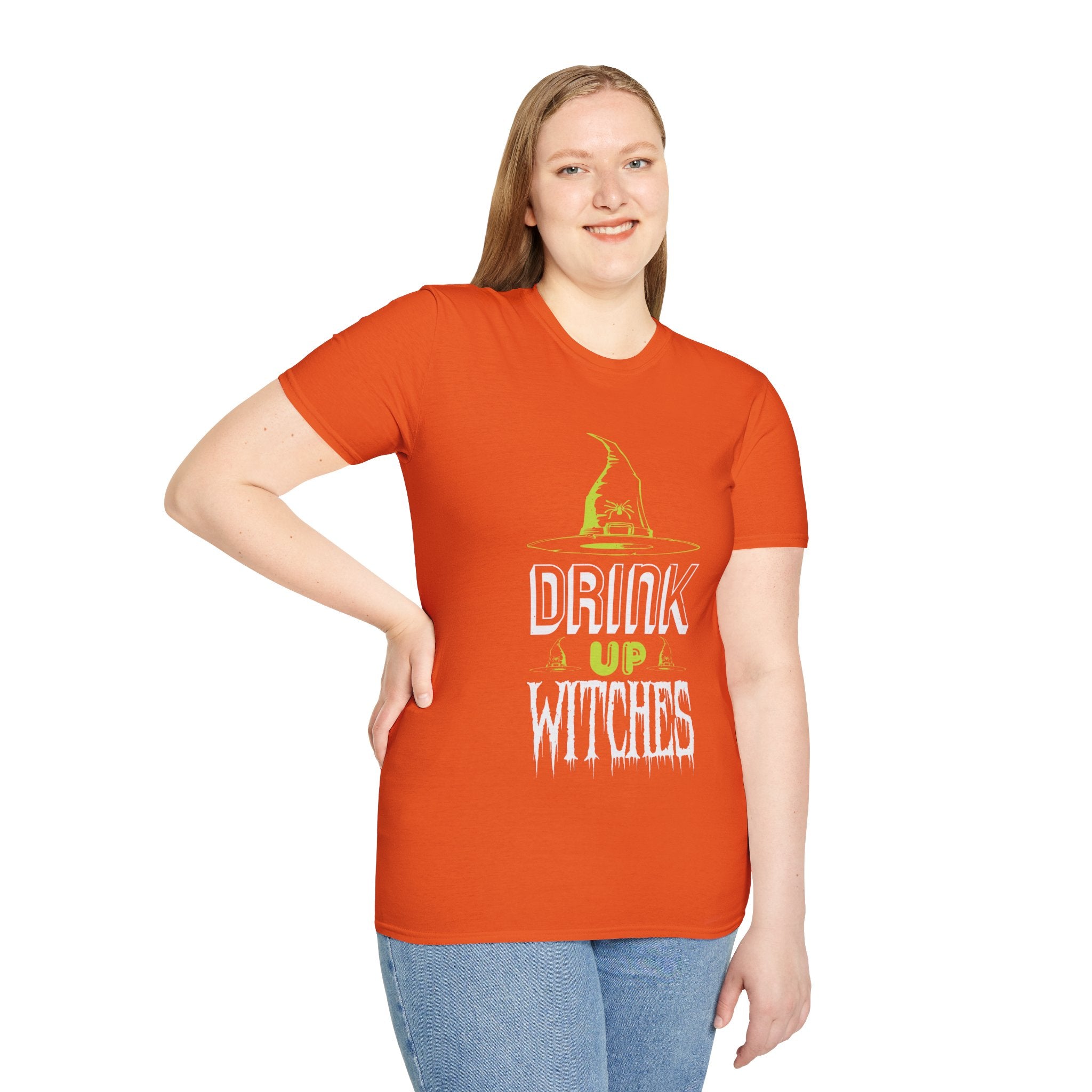 "DRINK UP WITCHES" Unisex Soft style T-Shirt