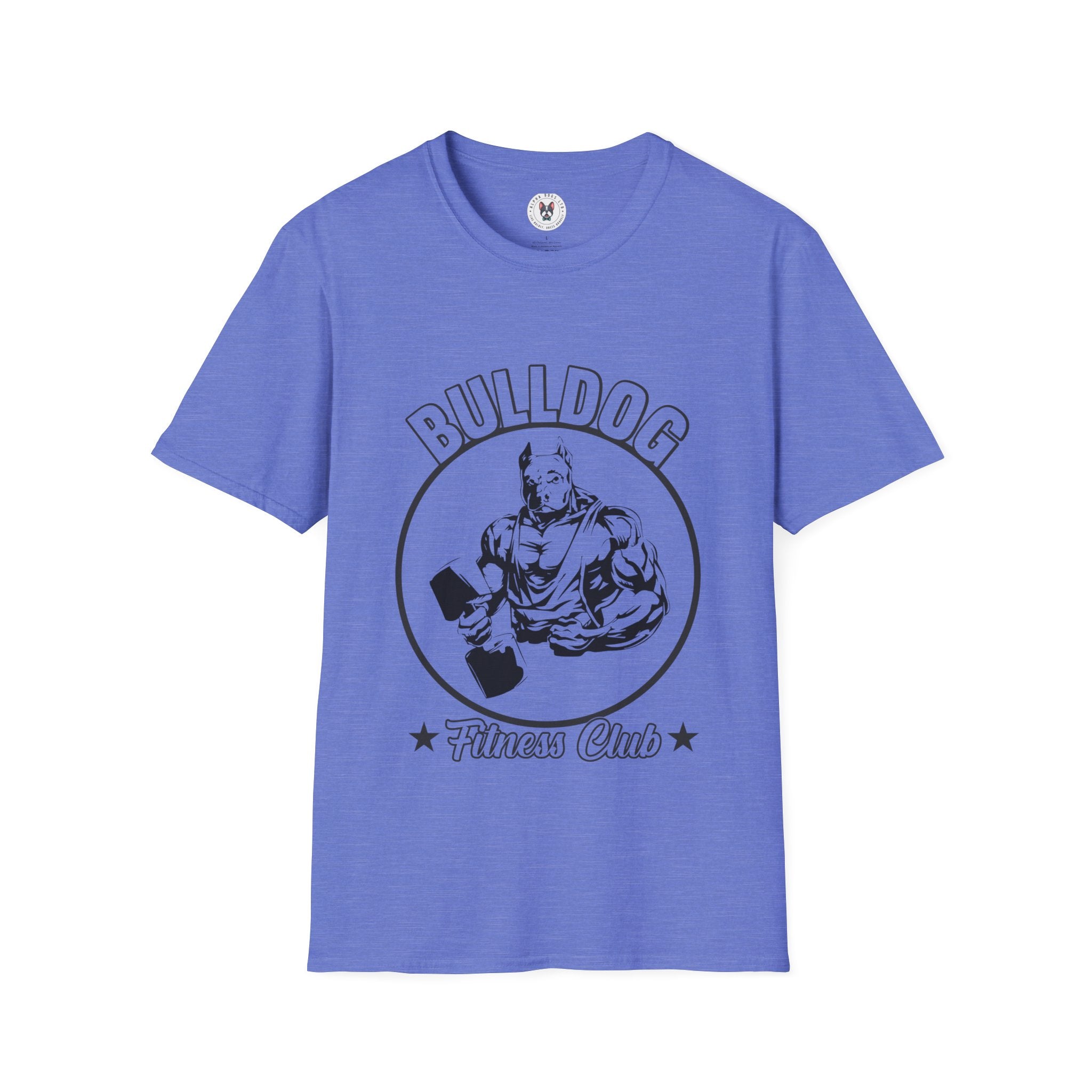 "BullDog Fitness Club" Unisex Soft style T-Shirt