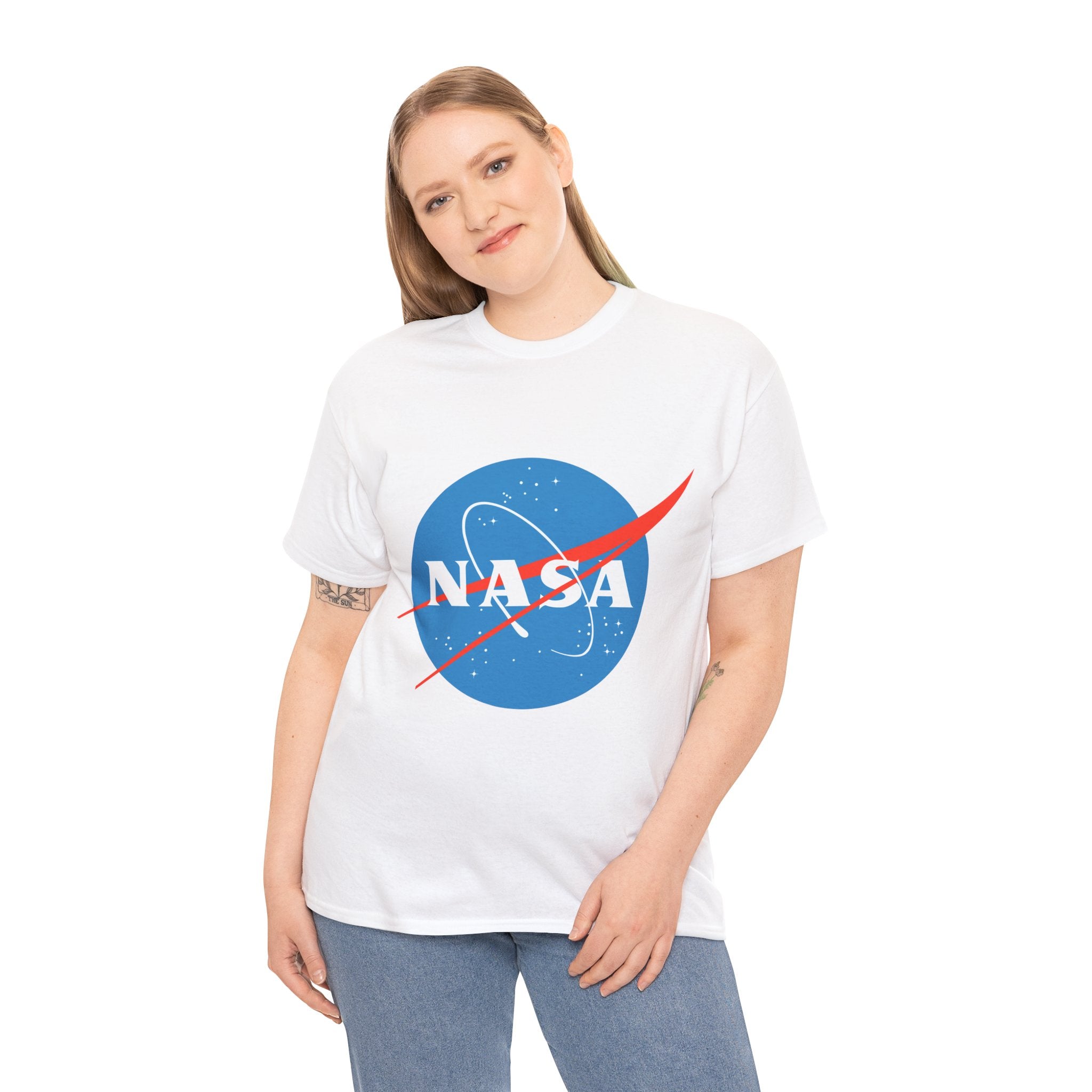 NASA Unisex Heavy Cotton Tee