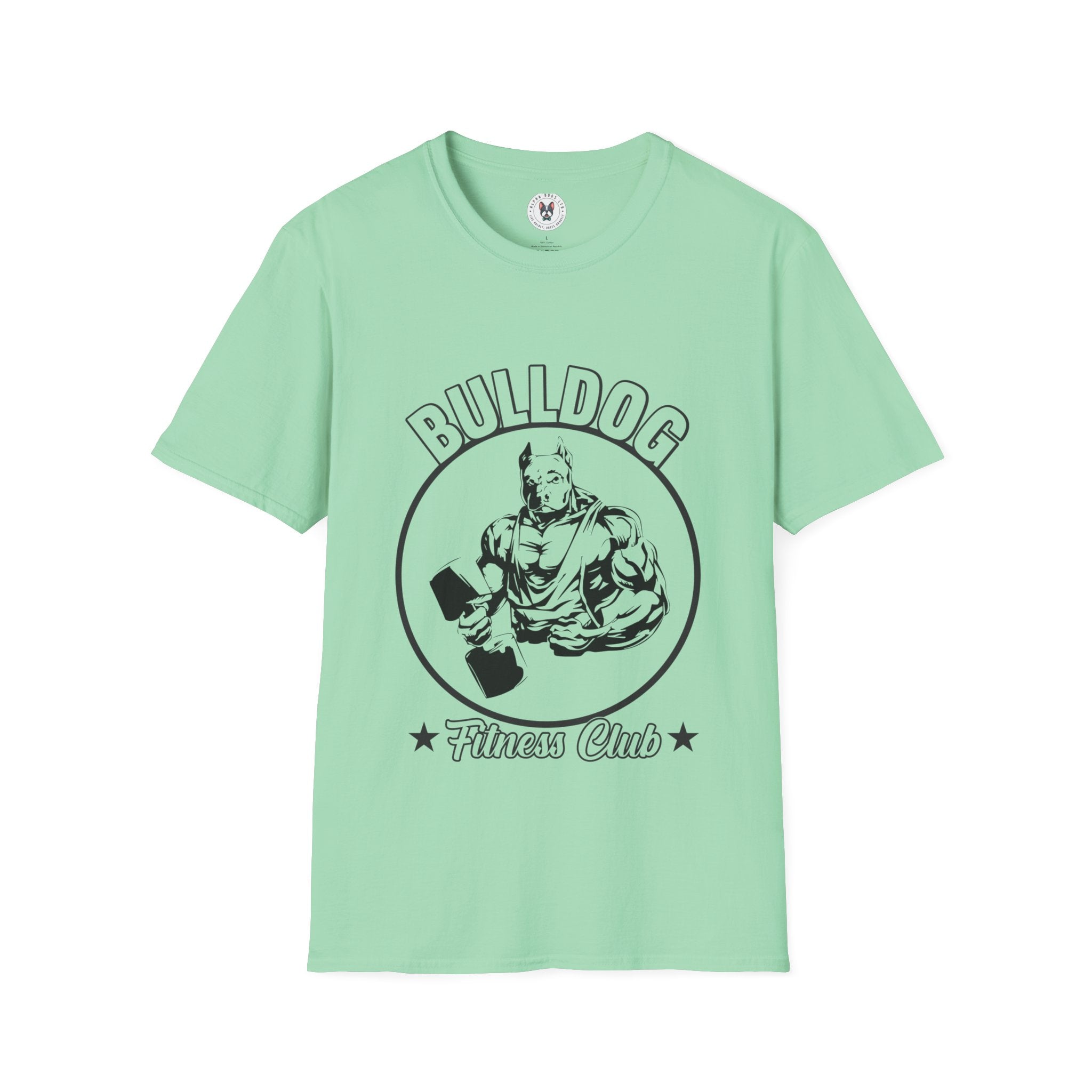 "BullDog Fitness Club" Unisex Soft style T-Shirt