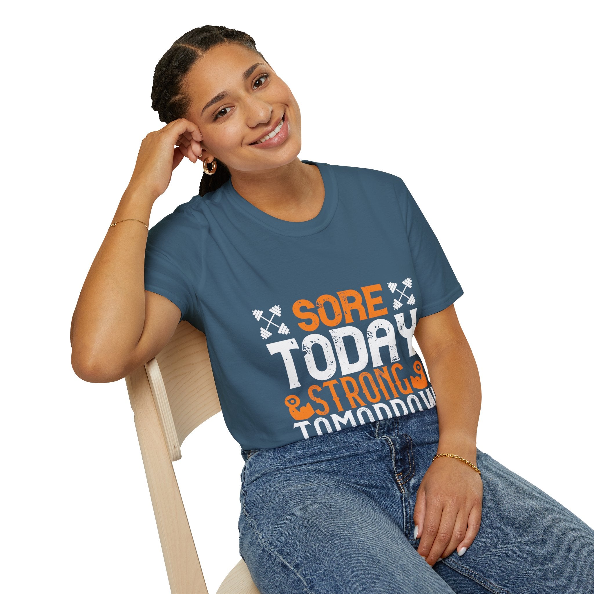 "Sore Today  StrongTomorrow" Unisex Soft style T-Shirt