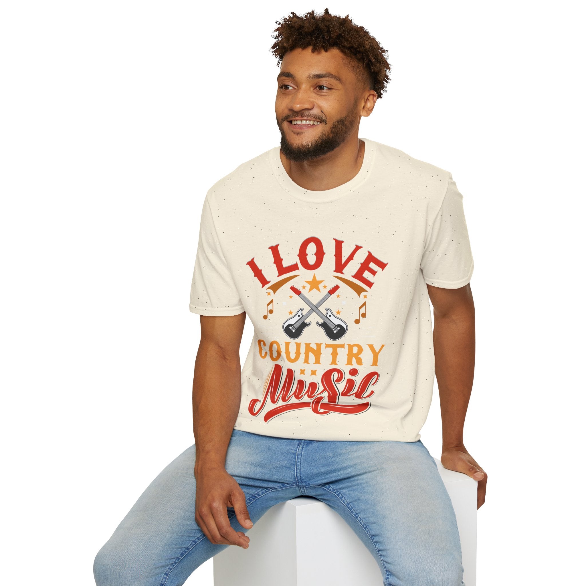 "I Love Country Music" Unisex Soft style T-Shirt