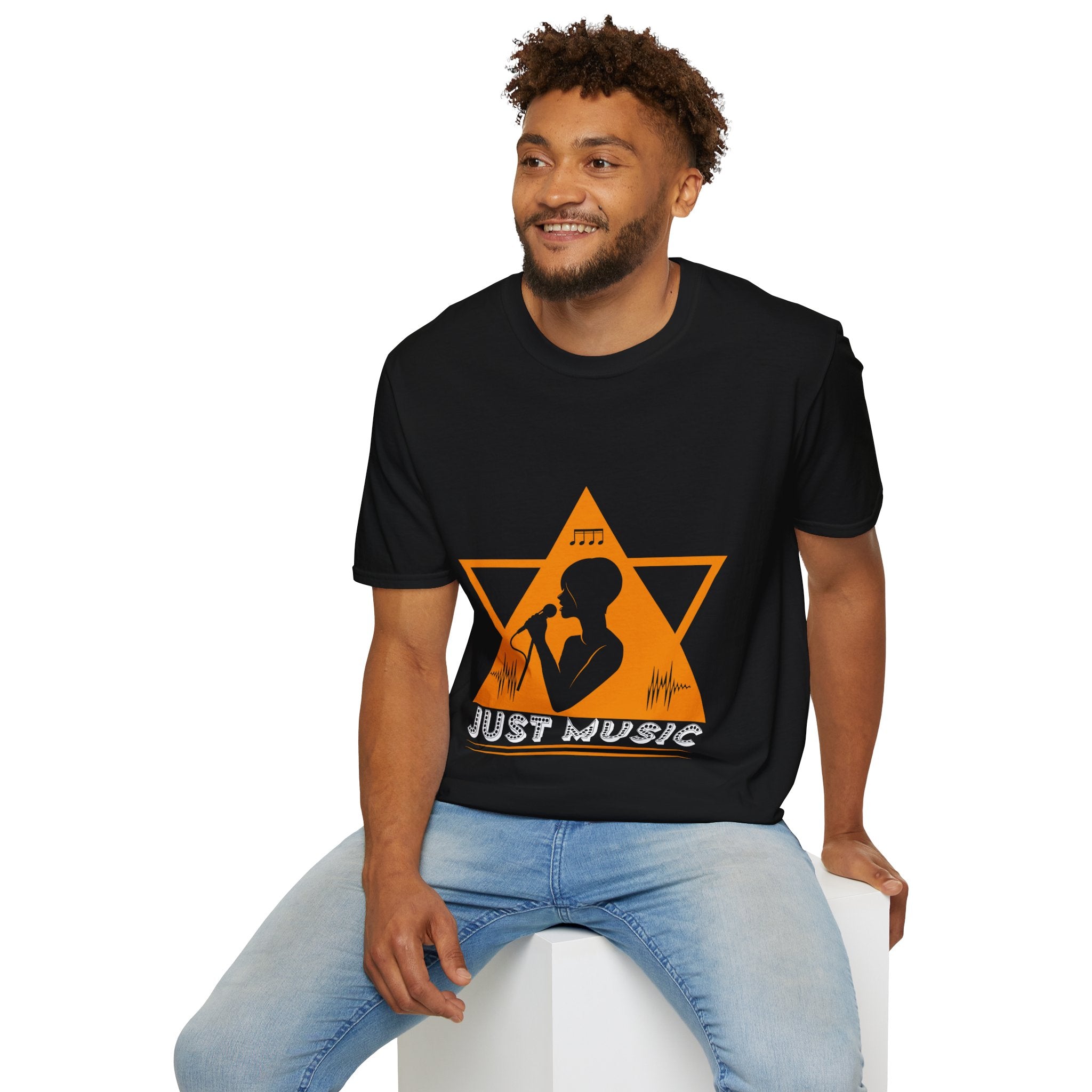 "Just Music" Unisex Soft style T-Shirt