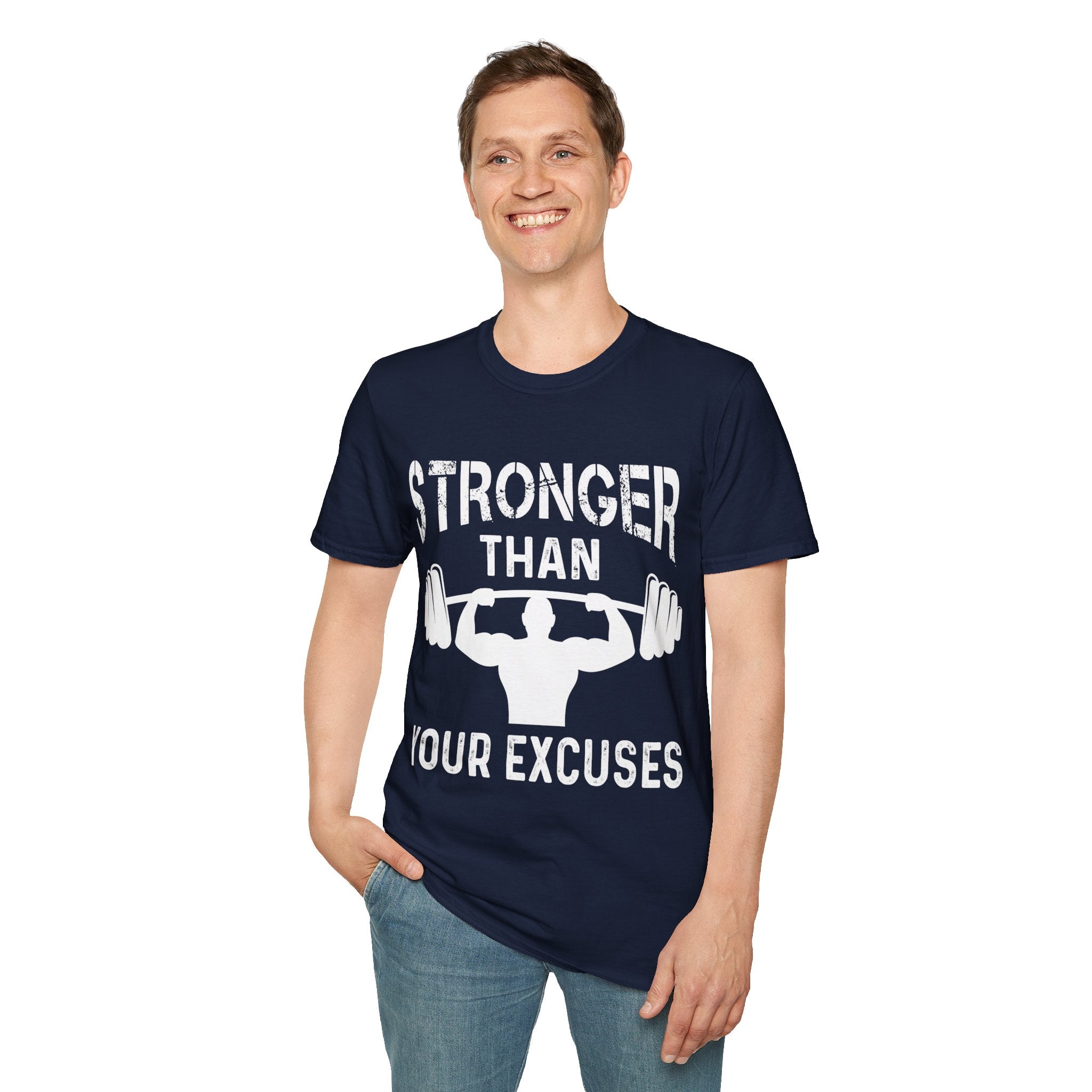 "Stronger Than Your Excuses" Unisex Soft style T-Shirt