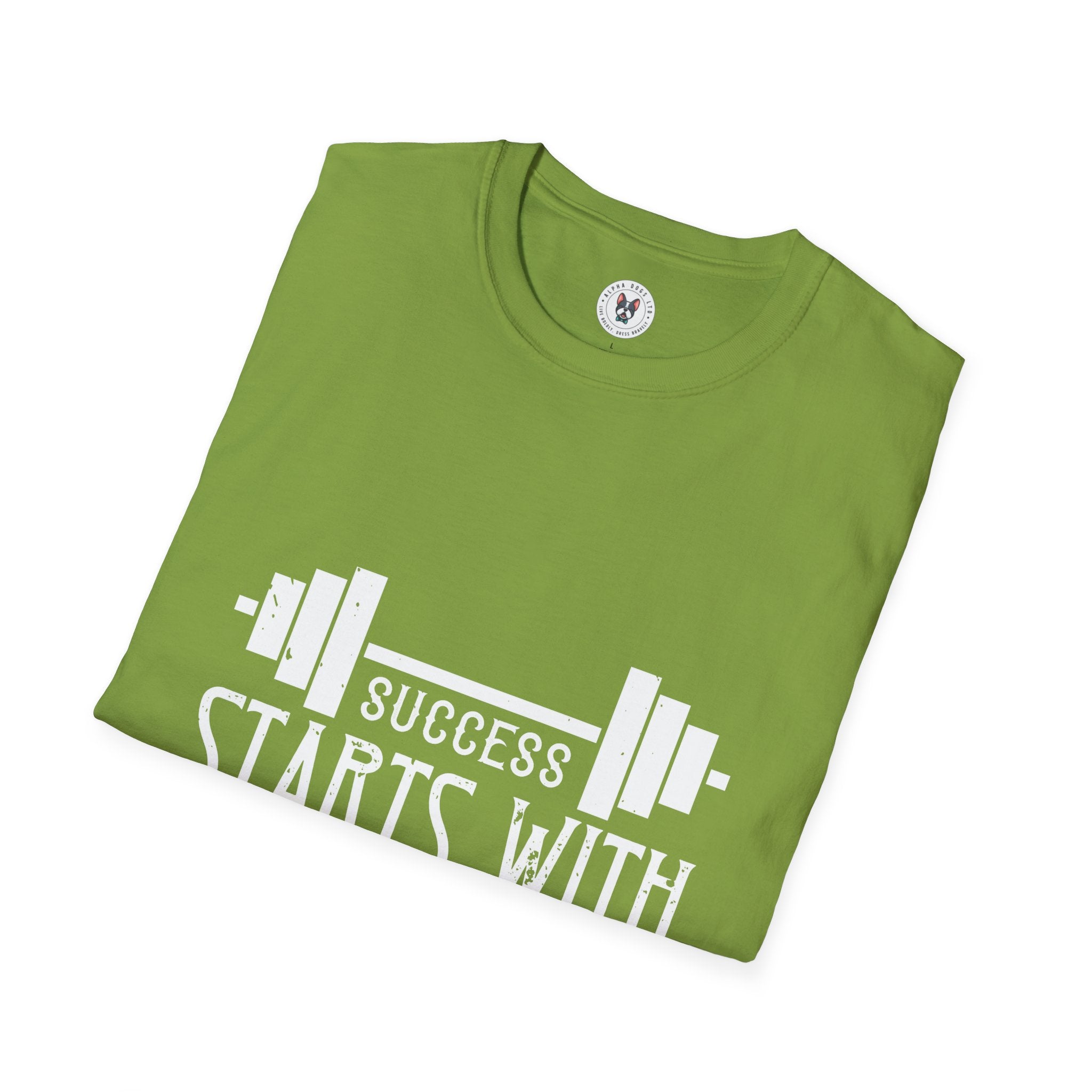 "Success Starts With Self Discipline"  Unisex Soft style T-Shirt