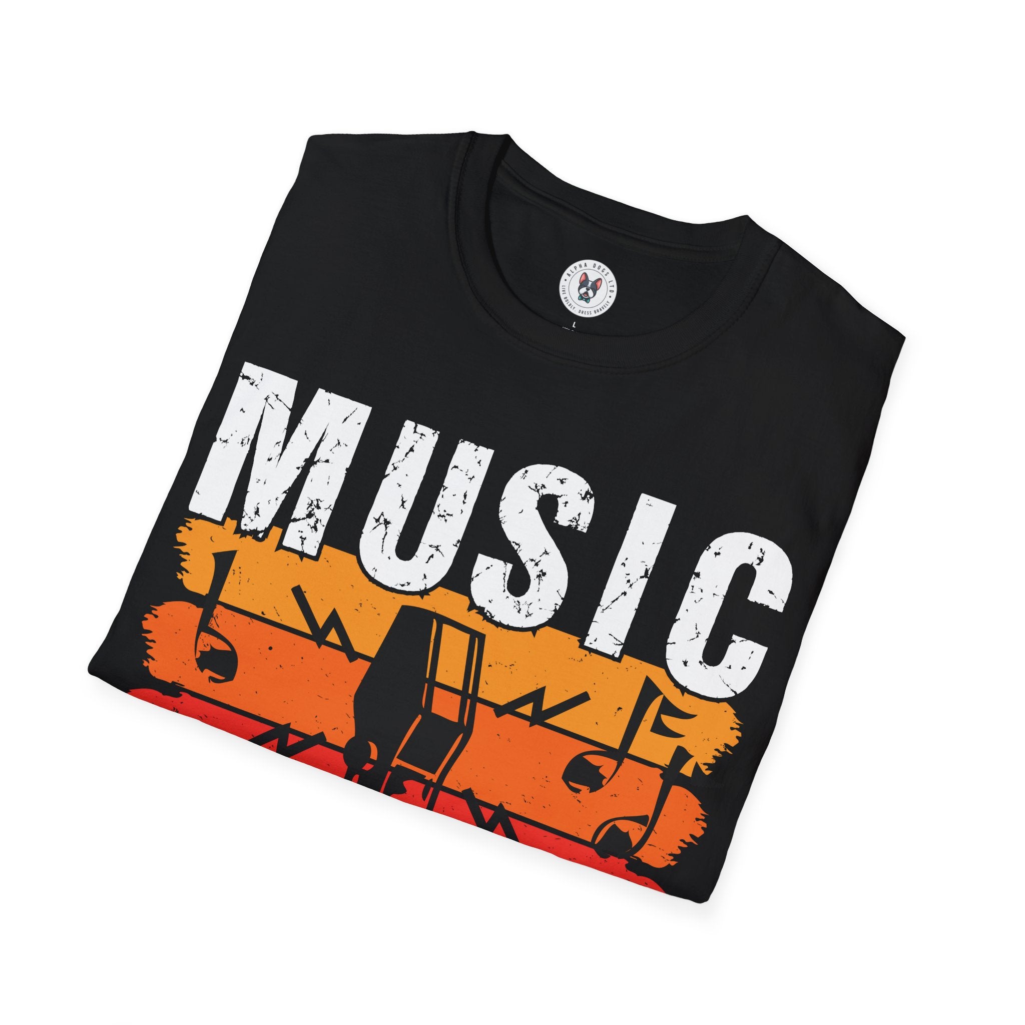 "Music Can Change The World" Unisex Soft style T-Shirt