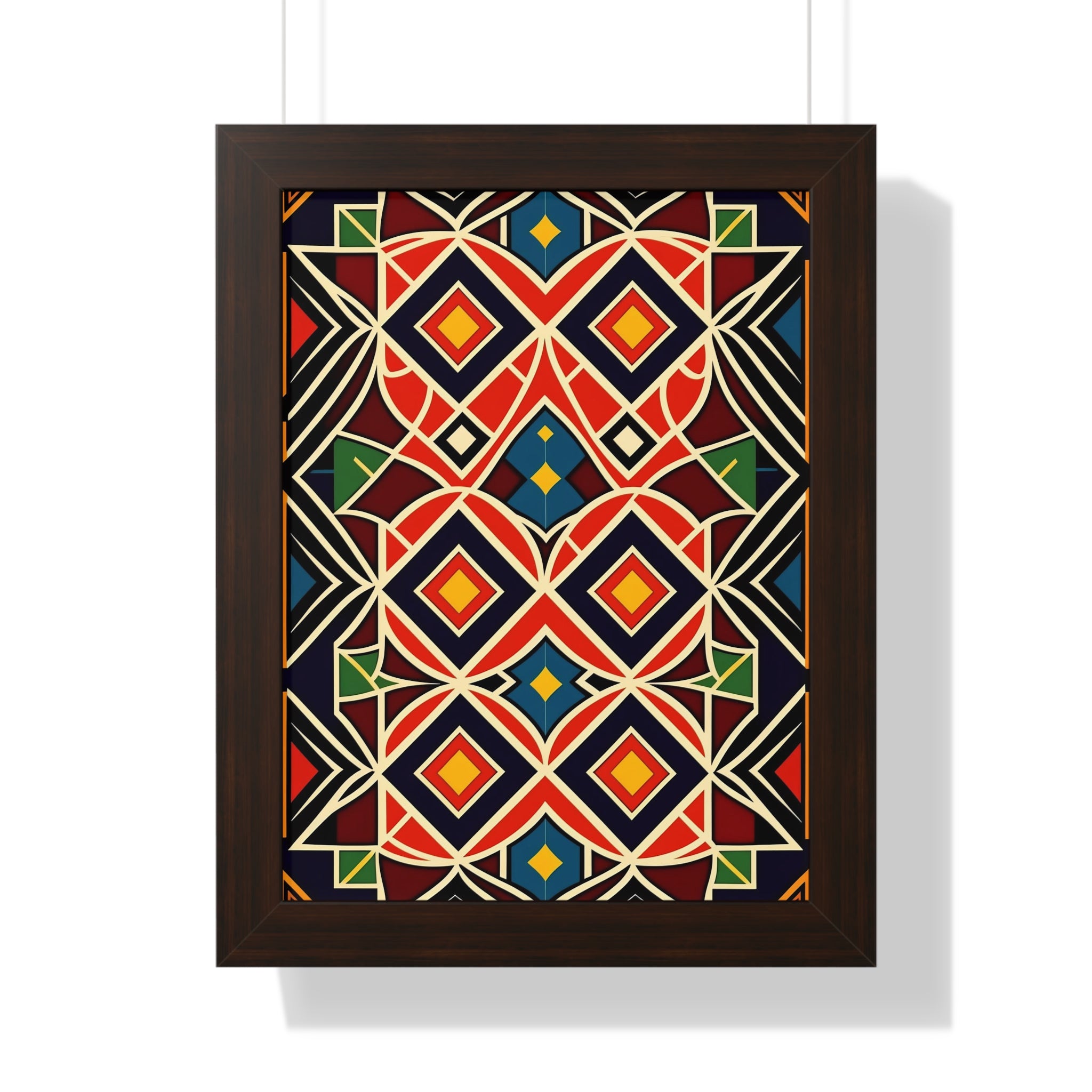 "BOHO" Framed Vertical Poster