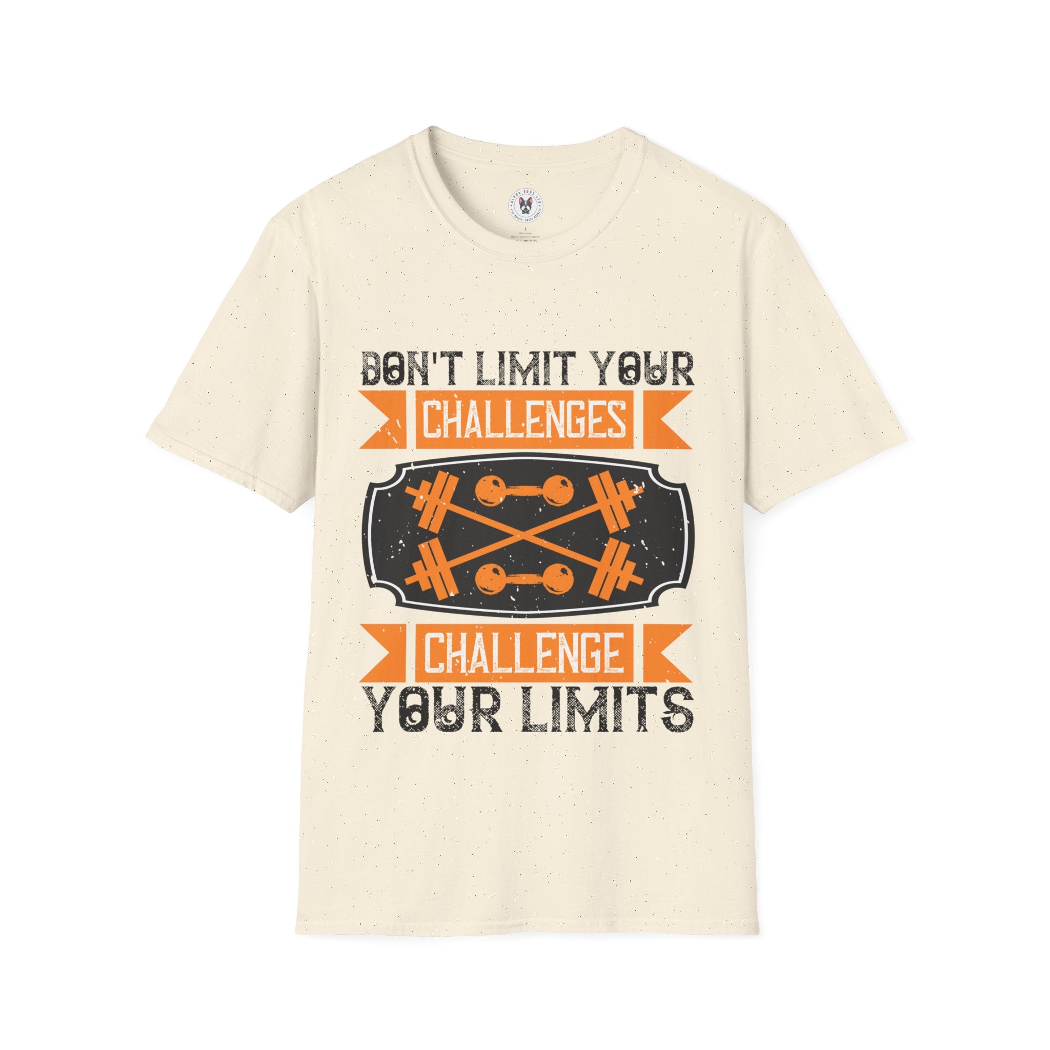 "Don't Limit Your Challenges,Challenge Your Limit" Unisex Soft style T-Shirt