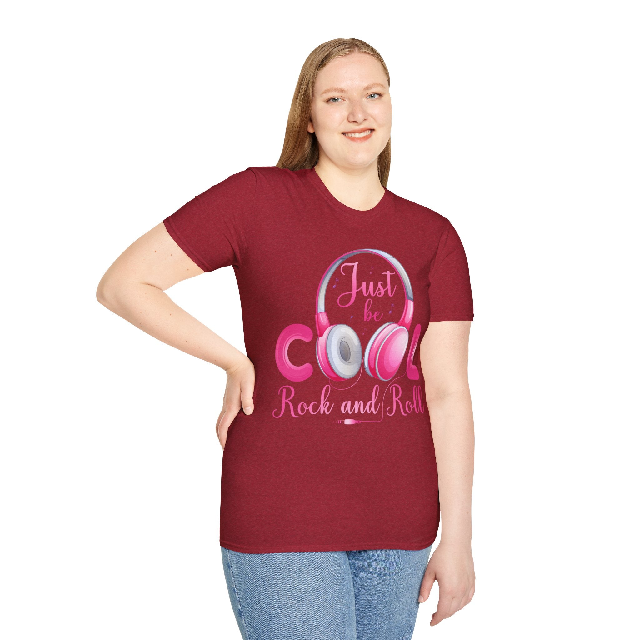 "Just Be Cool And Rock" Unisex Soft style T-Shirt