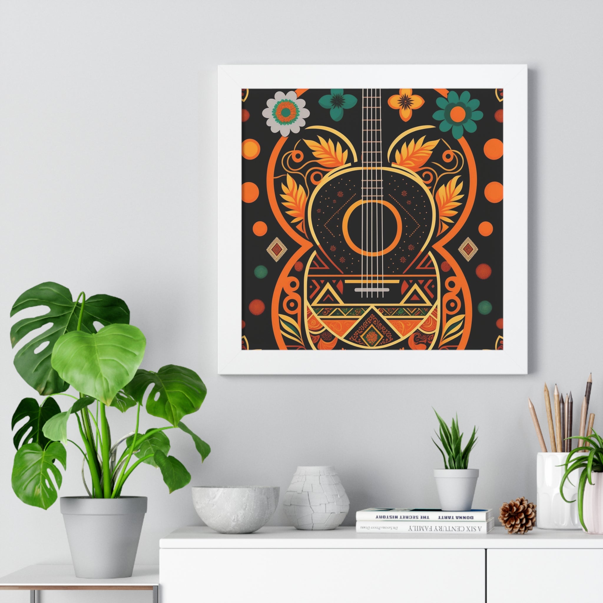 "BOHO" Framed Vertical Poster