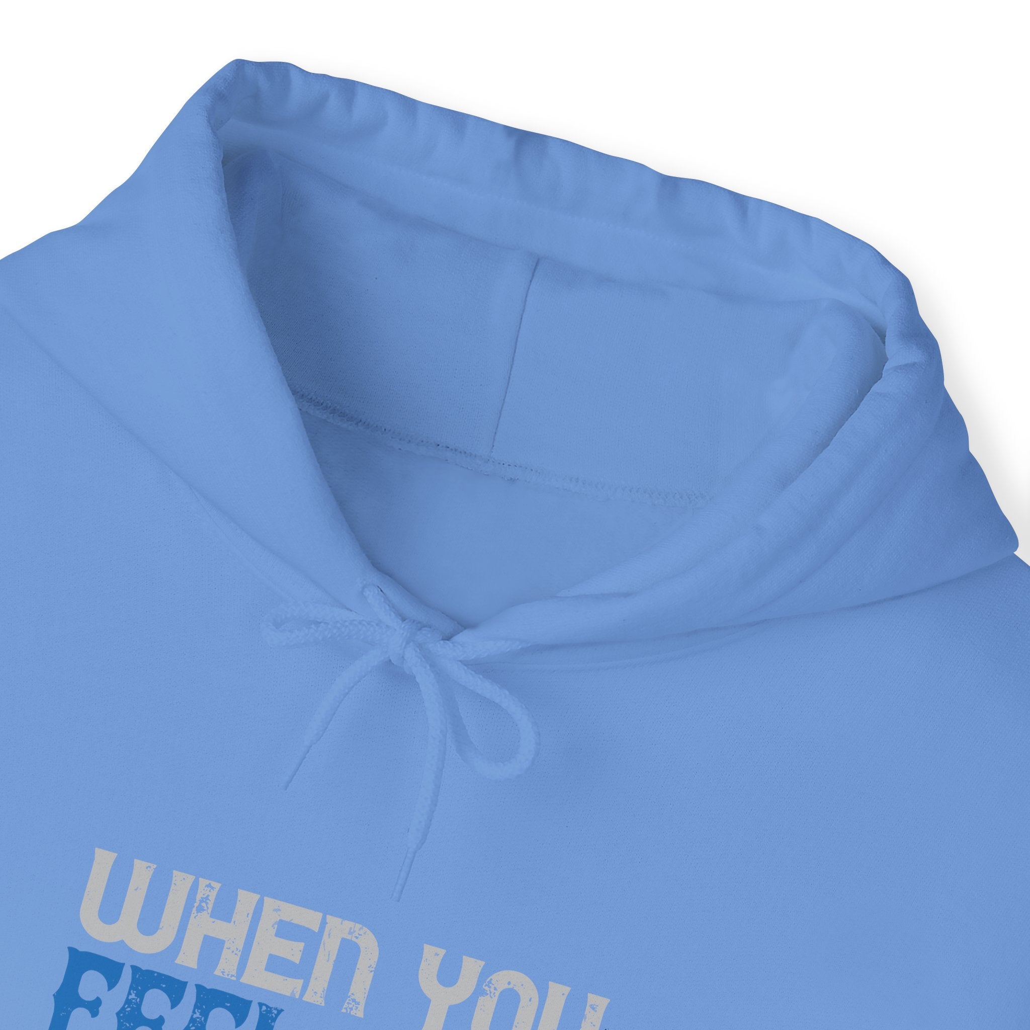 "When you feel like quitting think about why you started" Unisex Heavy Blend™ Hooded Sweatshirt