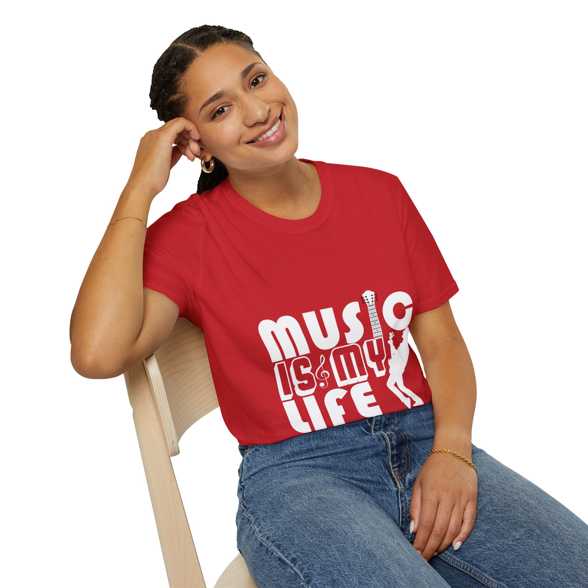 "Music In My Life" Unisex Soft style T-Shirt