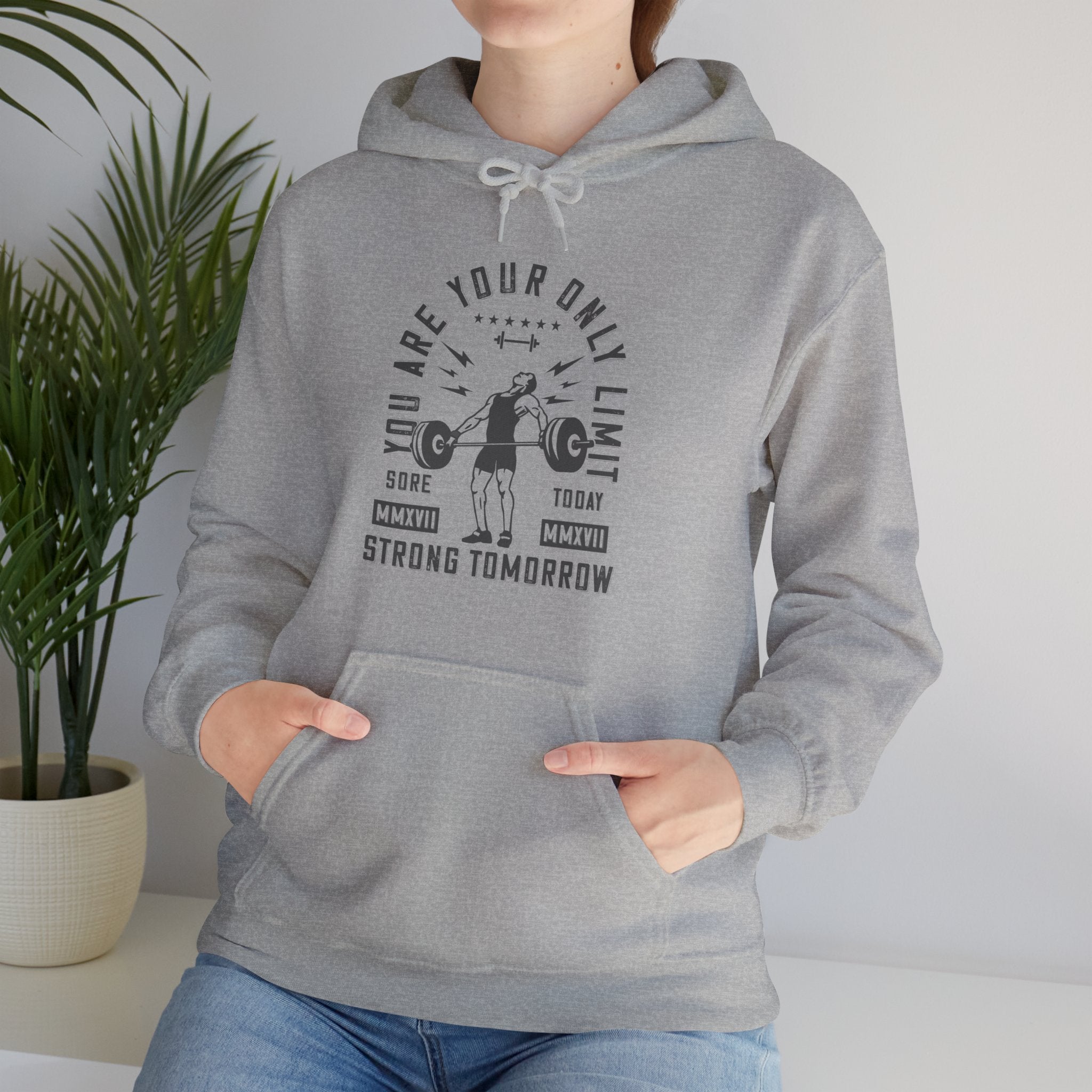 "You Are Your Only Limit" Unisex Heavy Blend™ Hooded Sweatshirt