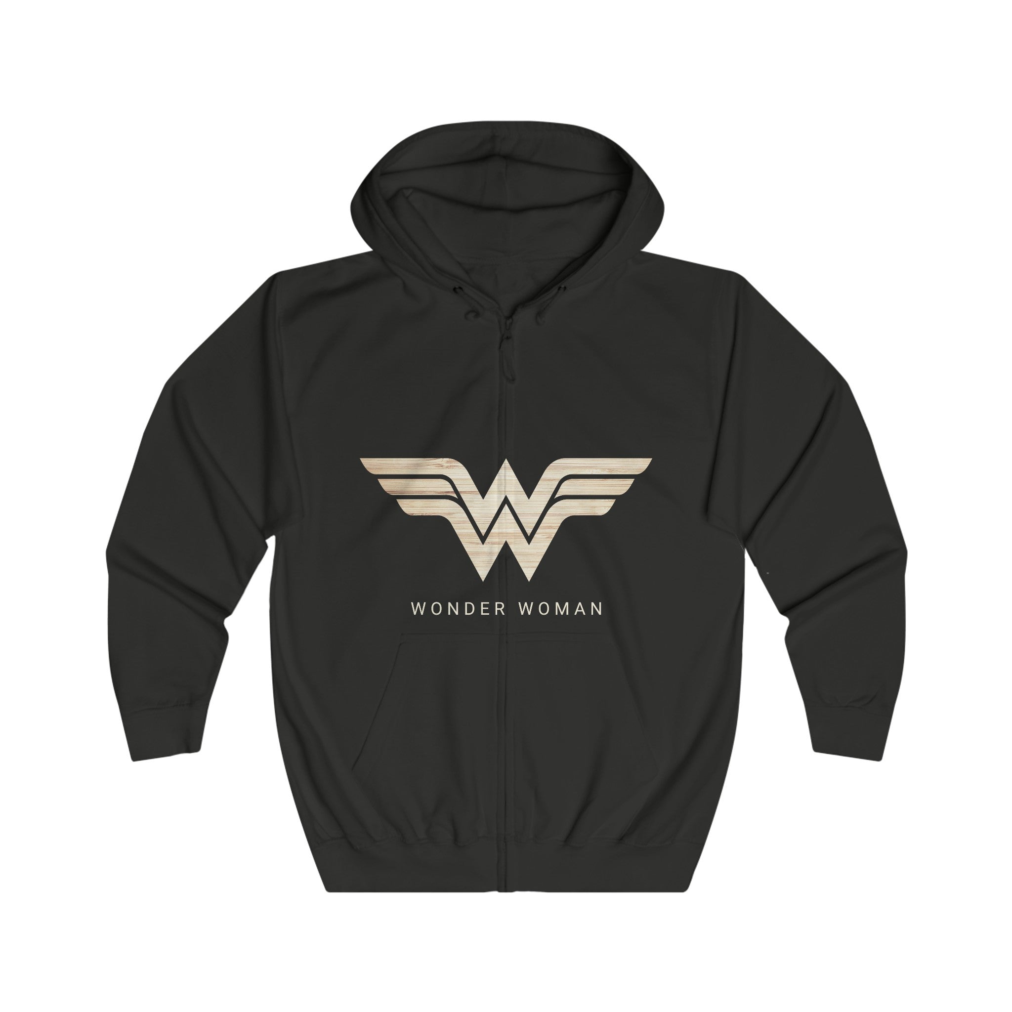 Wonder Woman Unisex Full Zip Hoodie