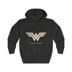 Wonder Woman Unisex Full Zip Hoodie