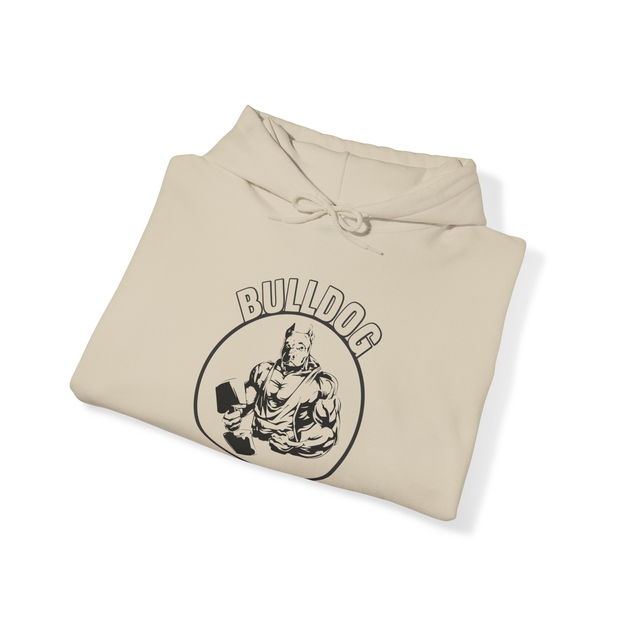 "BullDog Fitness Club"  Unisex Heavy Blend™ Hooded Sweatshirt