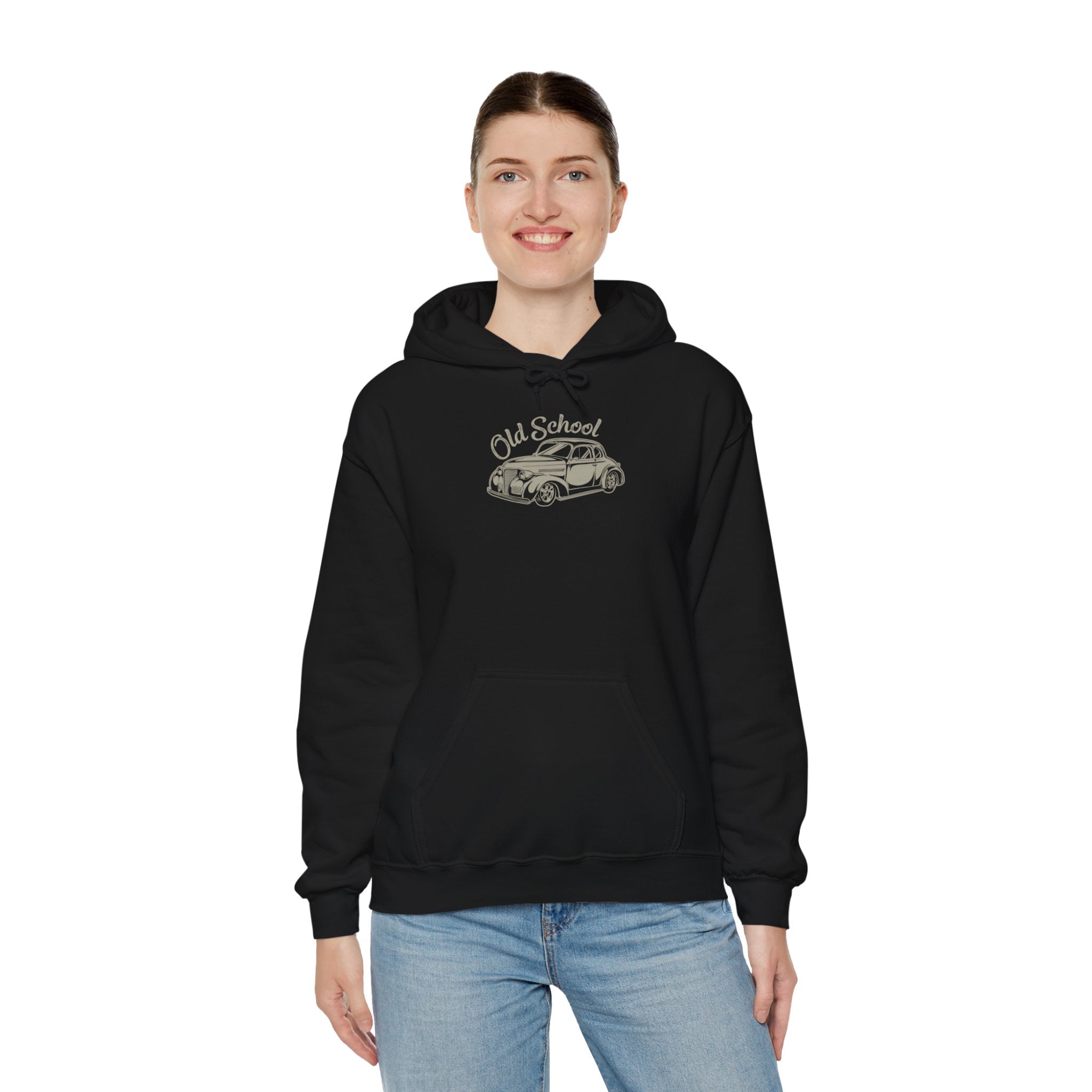 "OLD SCHOOL" Unisex Heavy Blend™ Hooded Sweatshirt