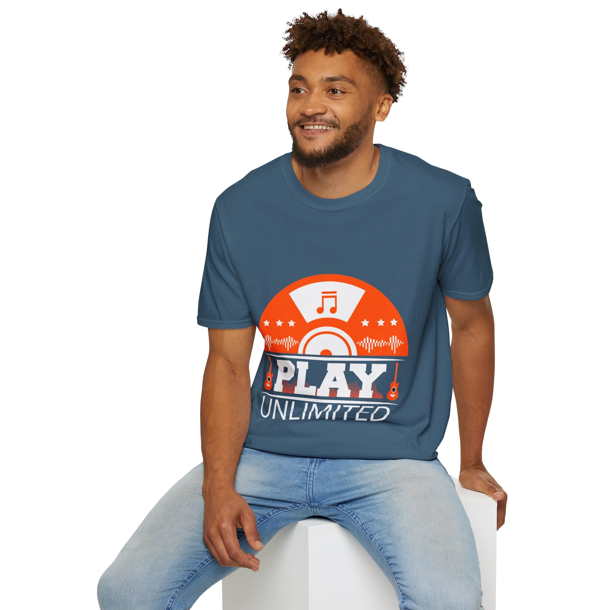 "Play Unlimited" Unisex Soft style T-Shirt