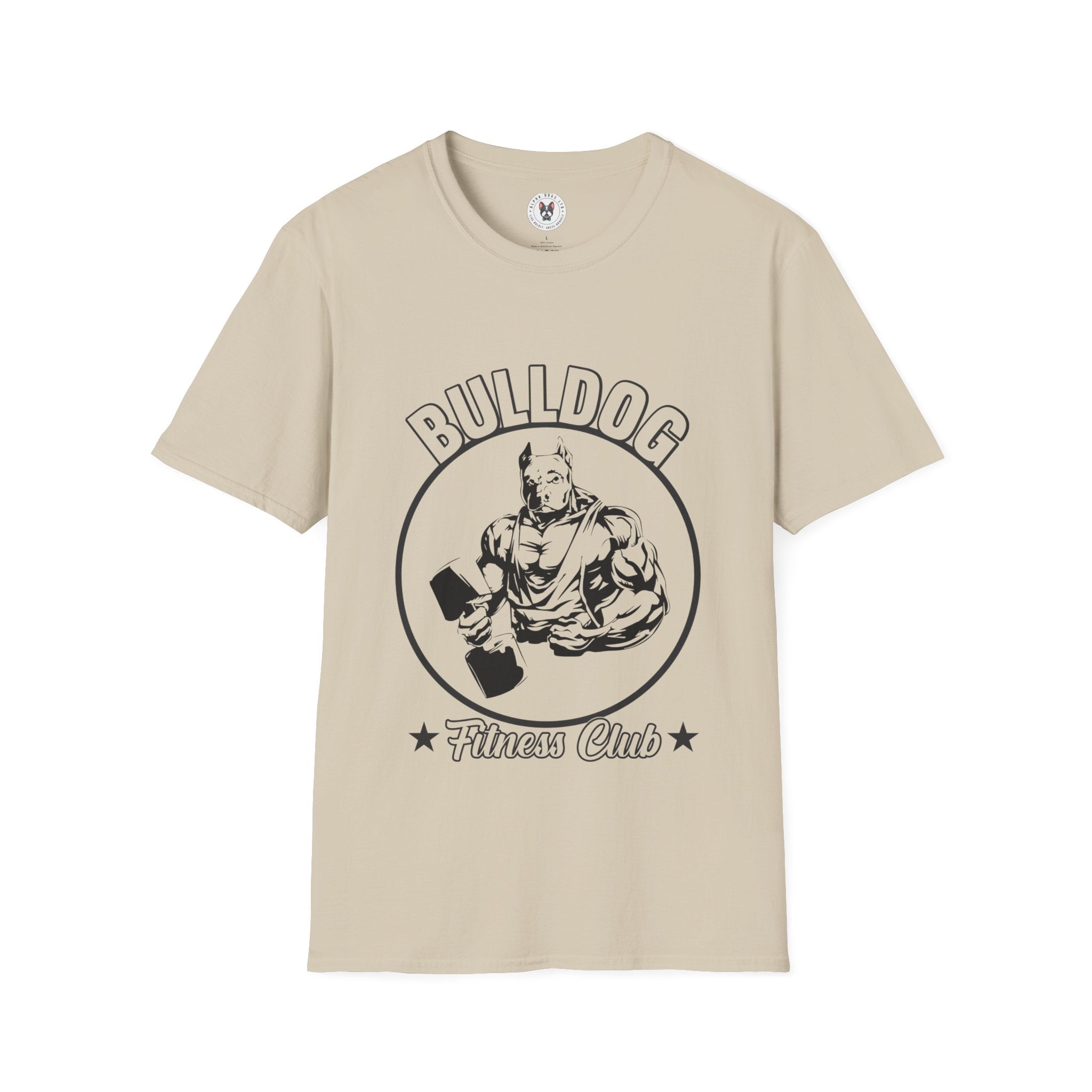 "BullDog Fitness Club" Unisex Soft style T-Shirt