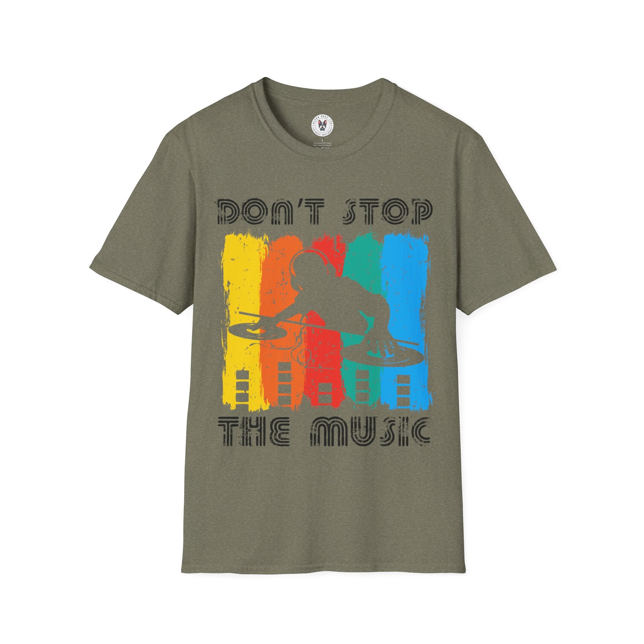 "Don't Stop the Music" Unisex Soft style T-Shirt