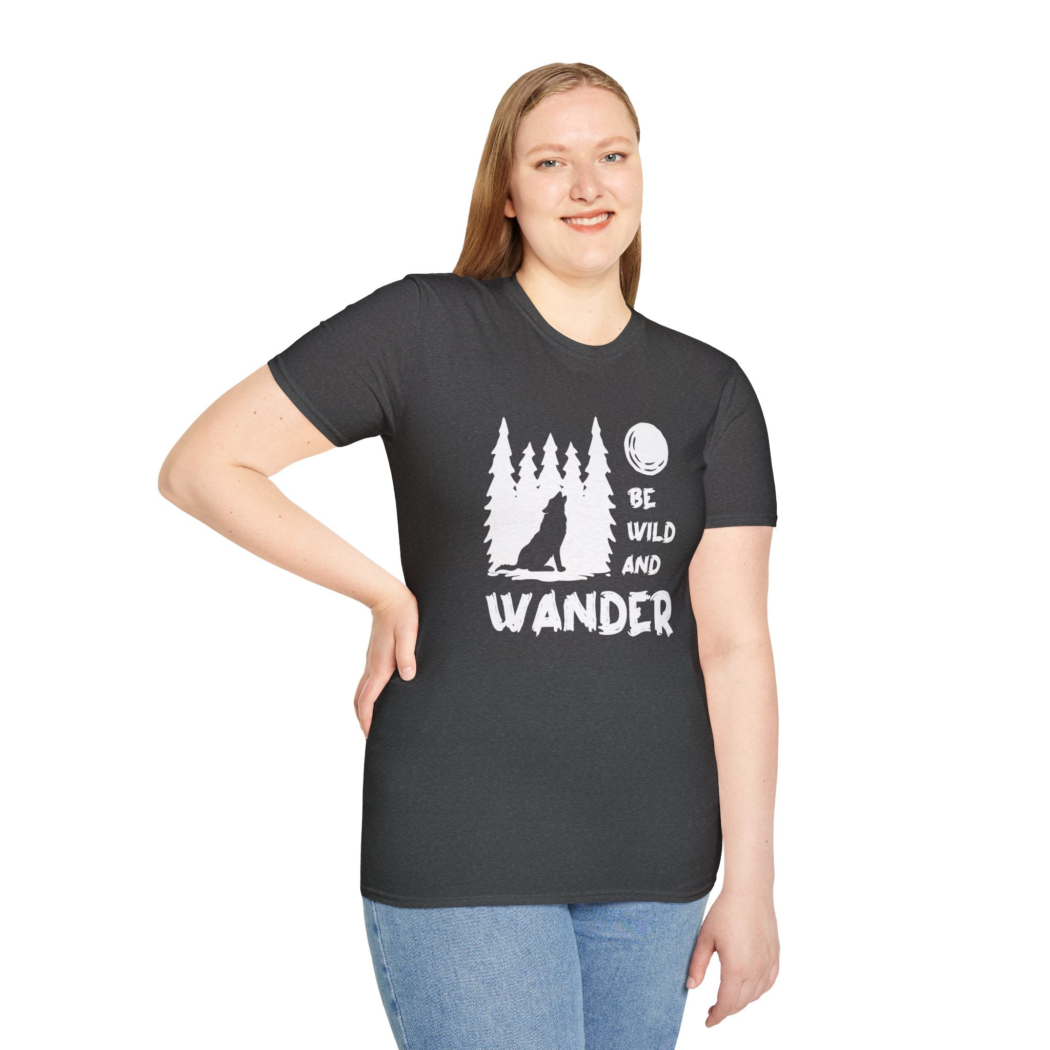 "Be WildAnd Wander" Unisex Softstyle T-Shirt