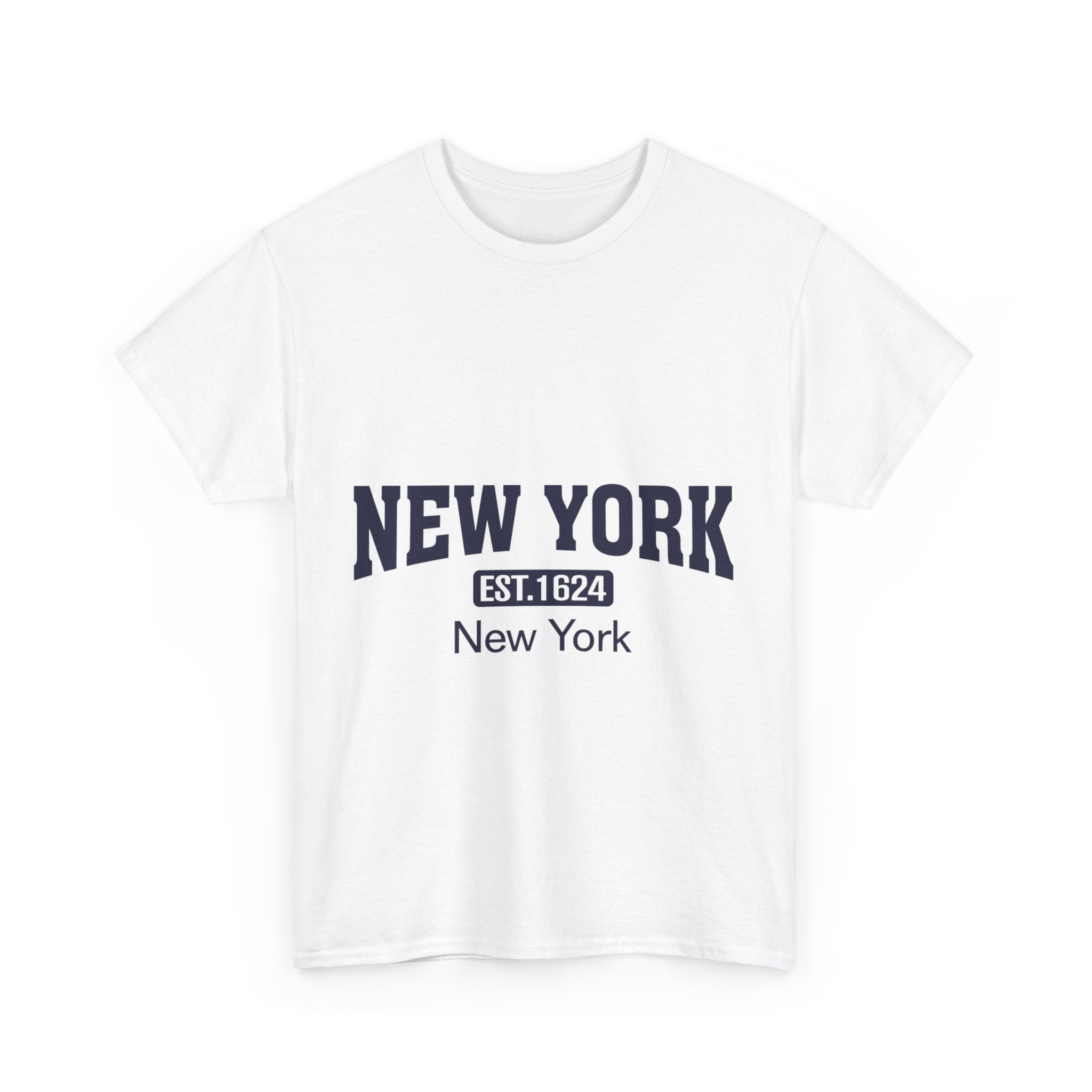 New York Unisex Heavy Cotton Tee