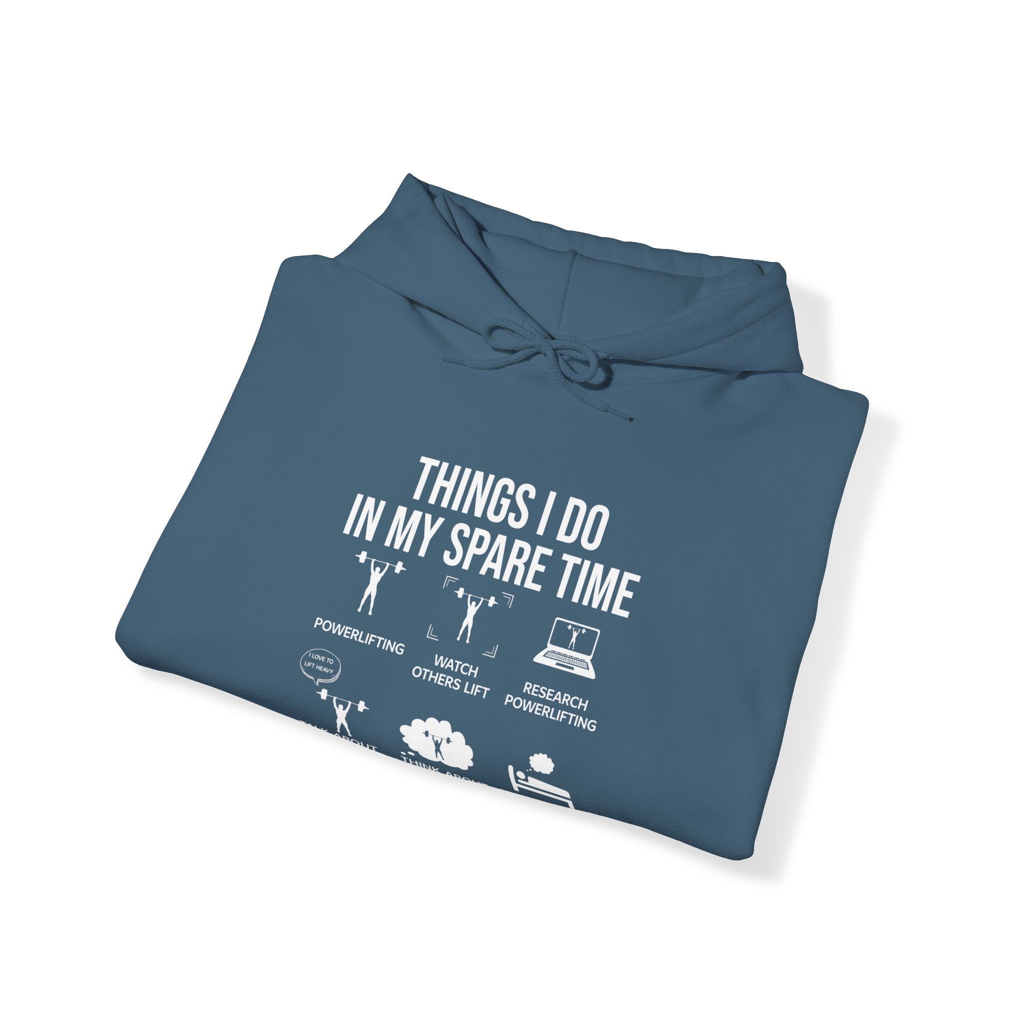 "Things I Do In My Spare Time" Unisex Heavy Blend™ Hooded Sweatshirt