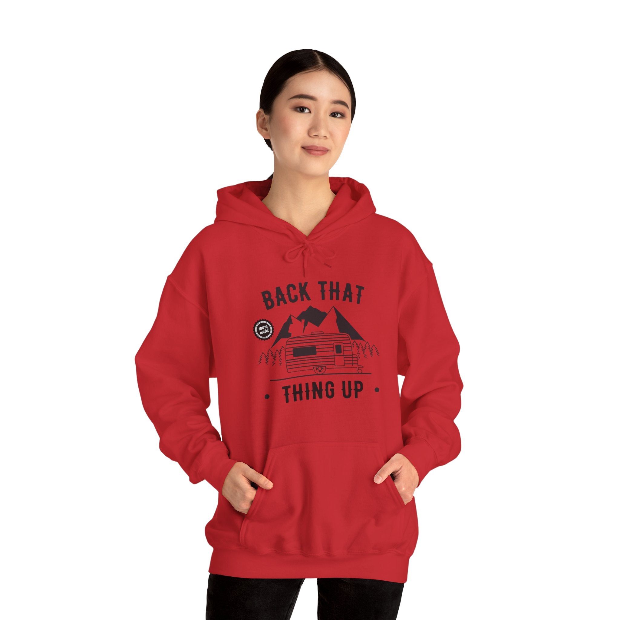 "Back That Thing Up" Unisex Heavy Blend™ Hooded Sweatshirt