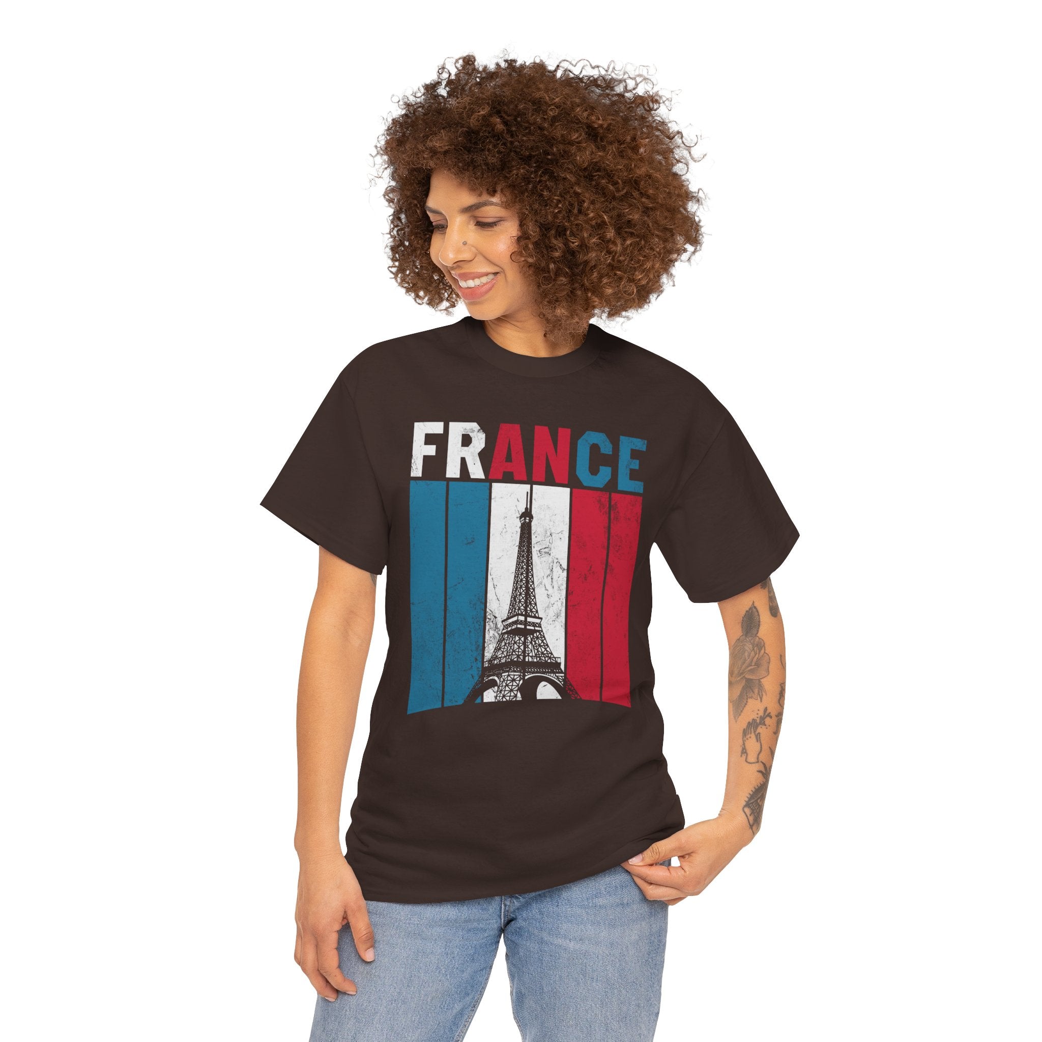 FRANCE Unisex Heavy Cotton Tee