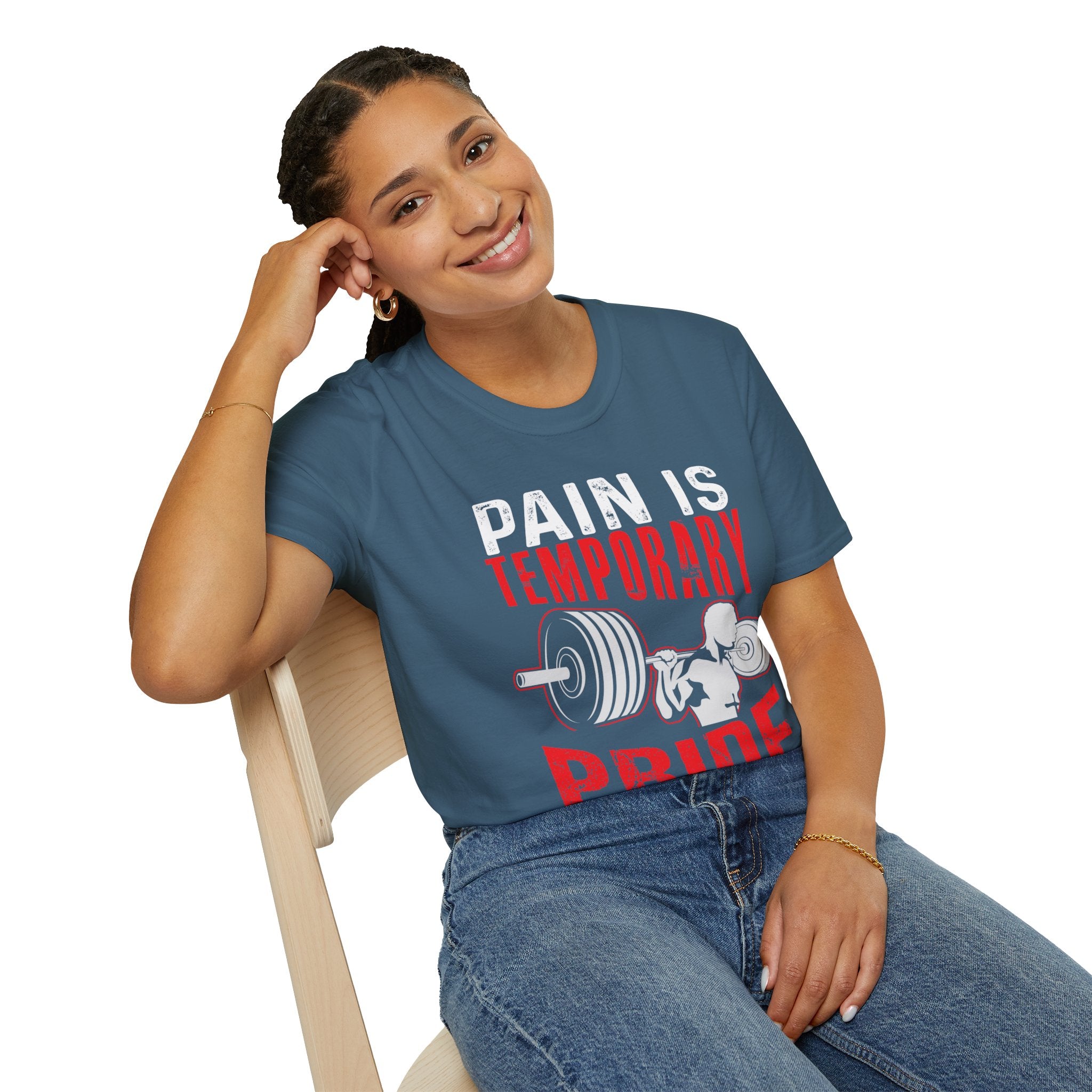 "Pain Is Temporary Pride Is Forever" Unisex Soft Style T-Shirt