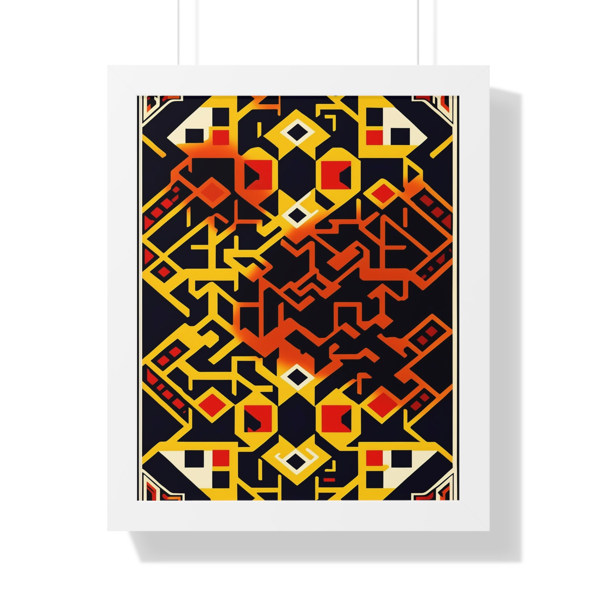 "BOHO" Framed Vertical Poster