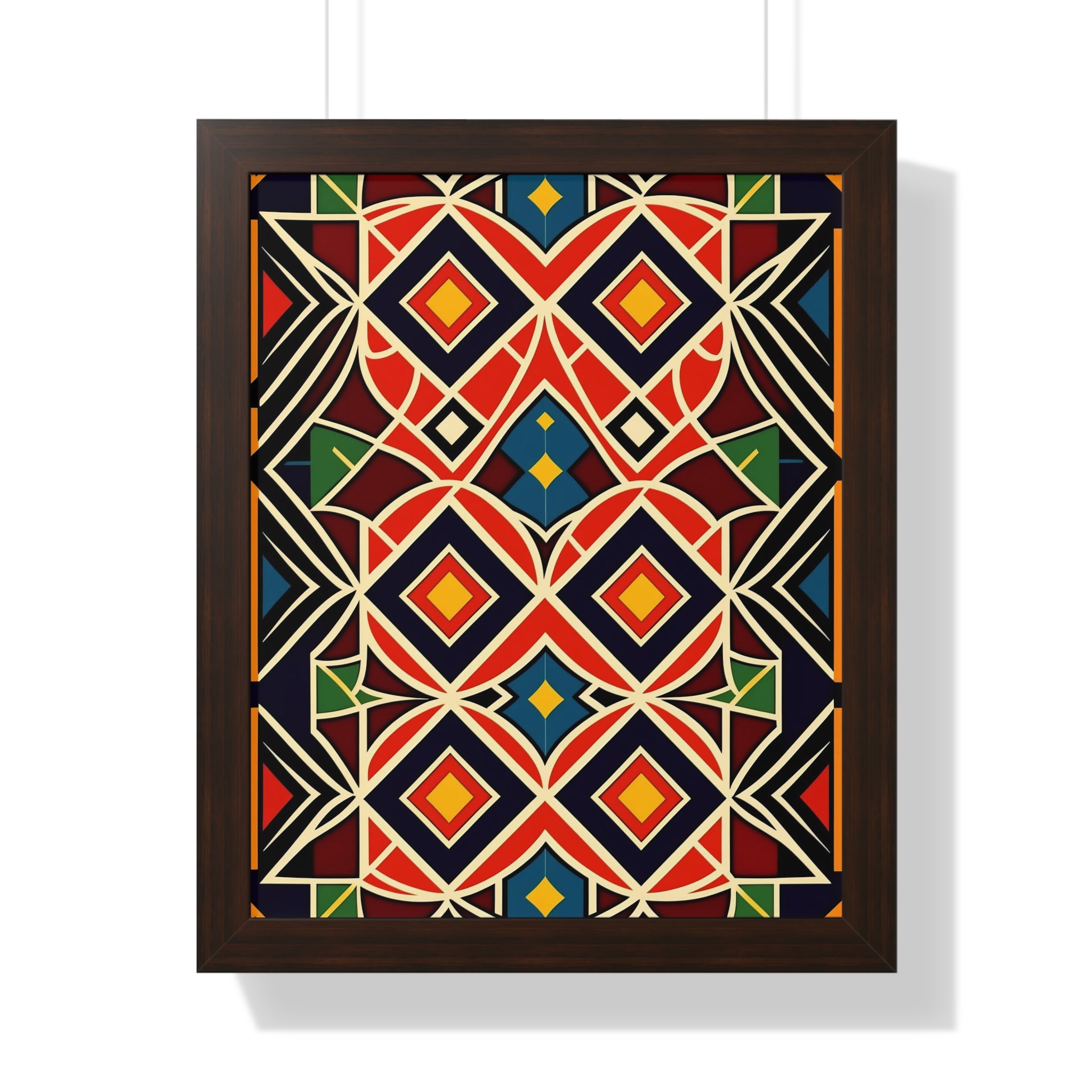 "BOHO" Framed Vertical Poster