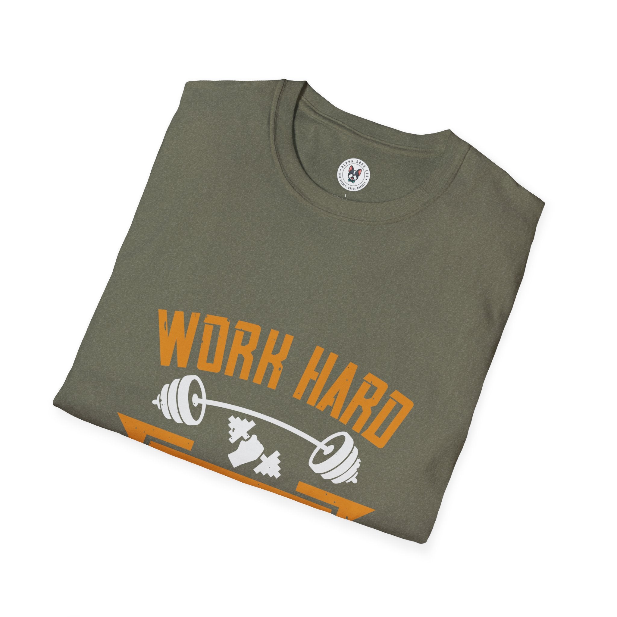 "Work hard in silence. Let success be your noise" Unisex Soft style T-Shirt