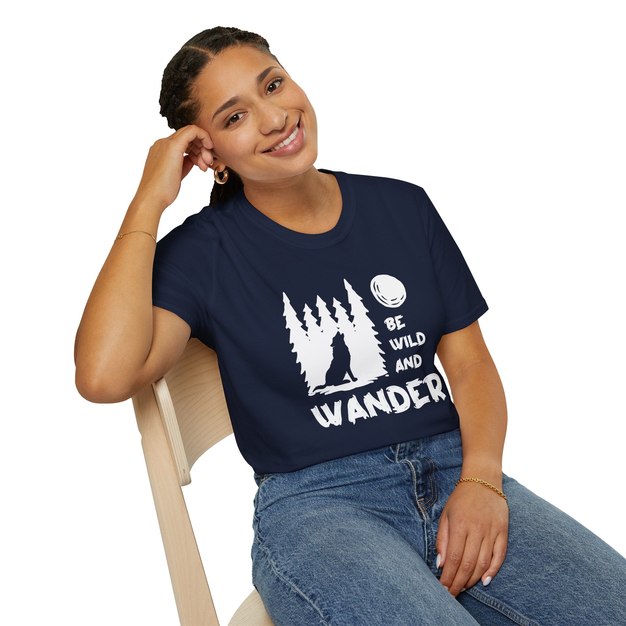 "Be WildAnd Wander" Unisex Softstyle T-Shirt