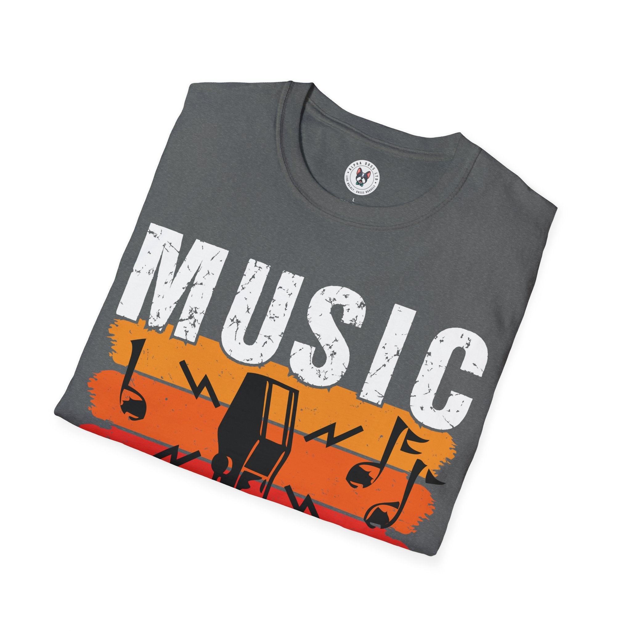 "Music Can Change The World" Unisex Soft style T-Shirt