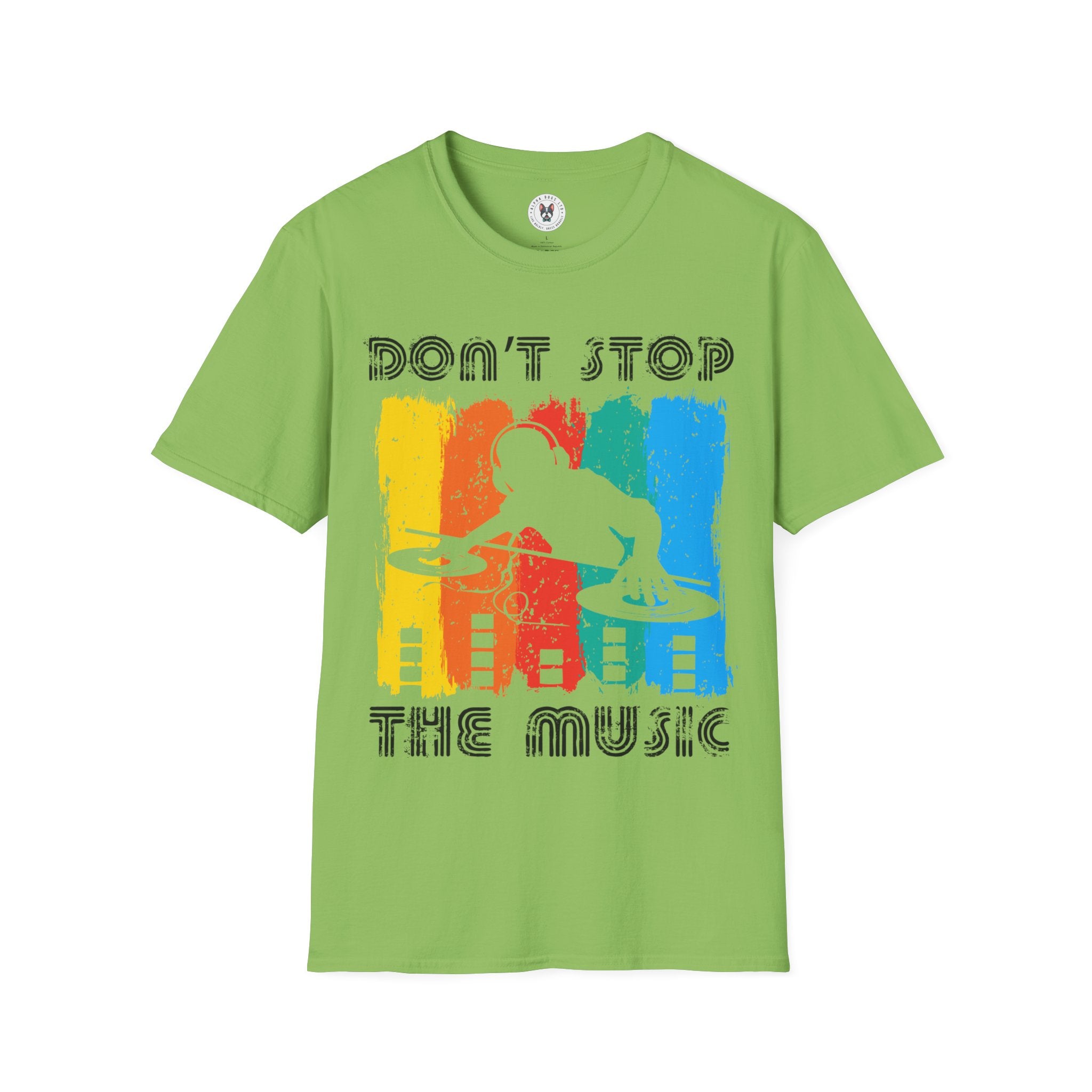 "Don't Stop the Music" Unisex Soft style T-Shirt