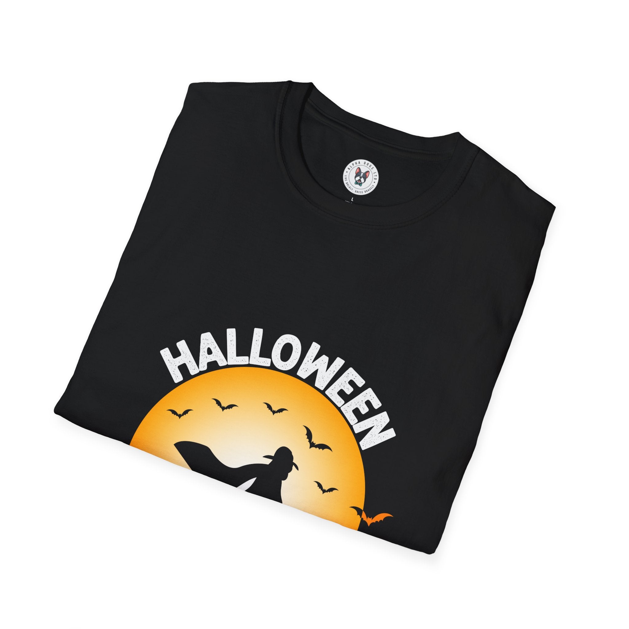 "HALLOWEEN GREETINGS" Unisex Soft style T-Shirt