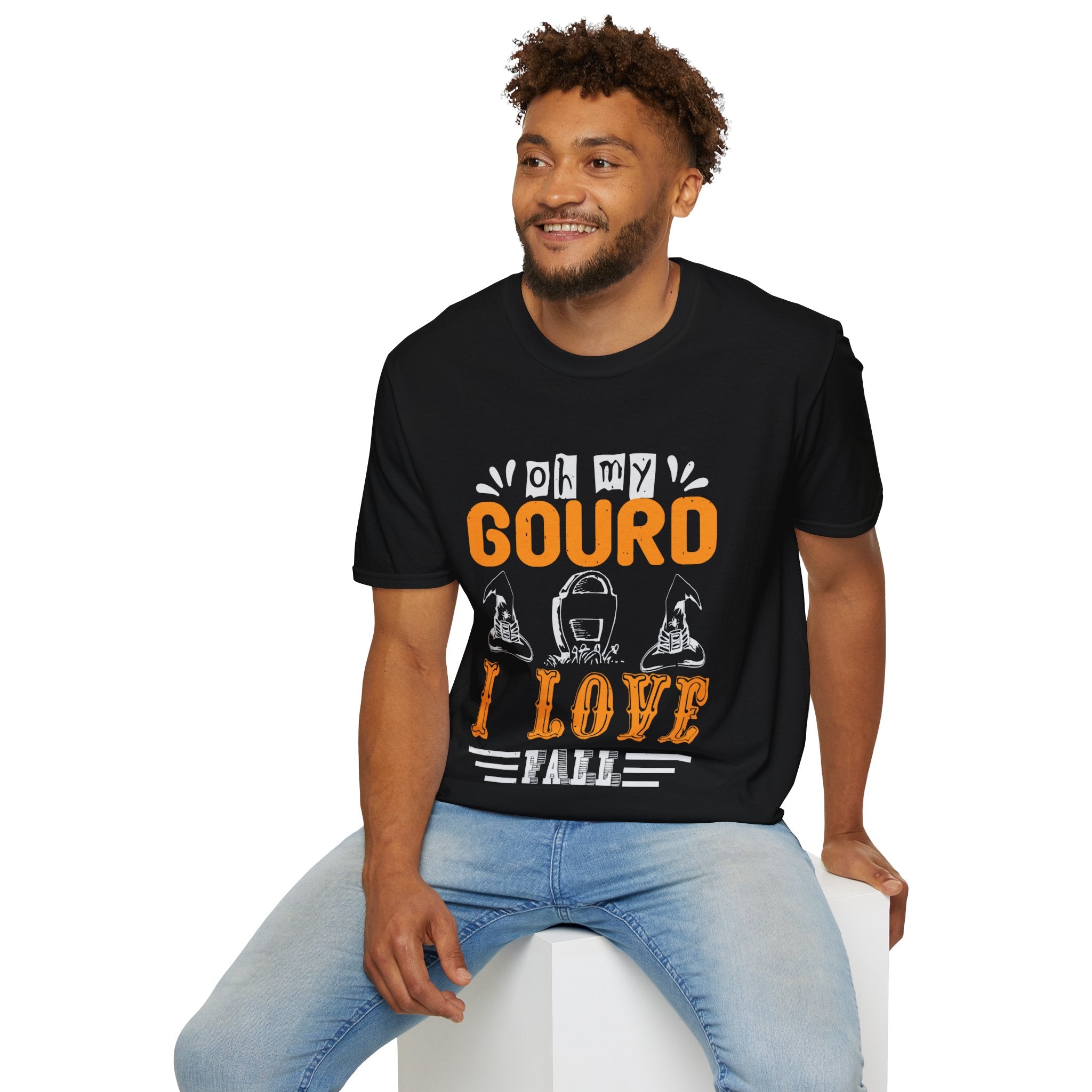 "OH MY GROUND I LOVE FALL" Unisex Soft style T-Shirt