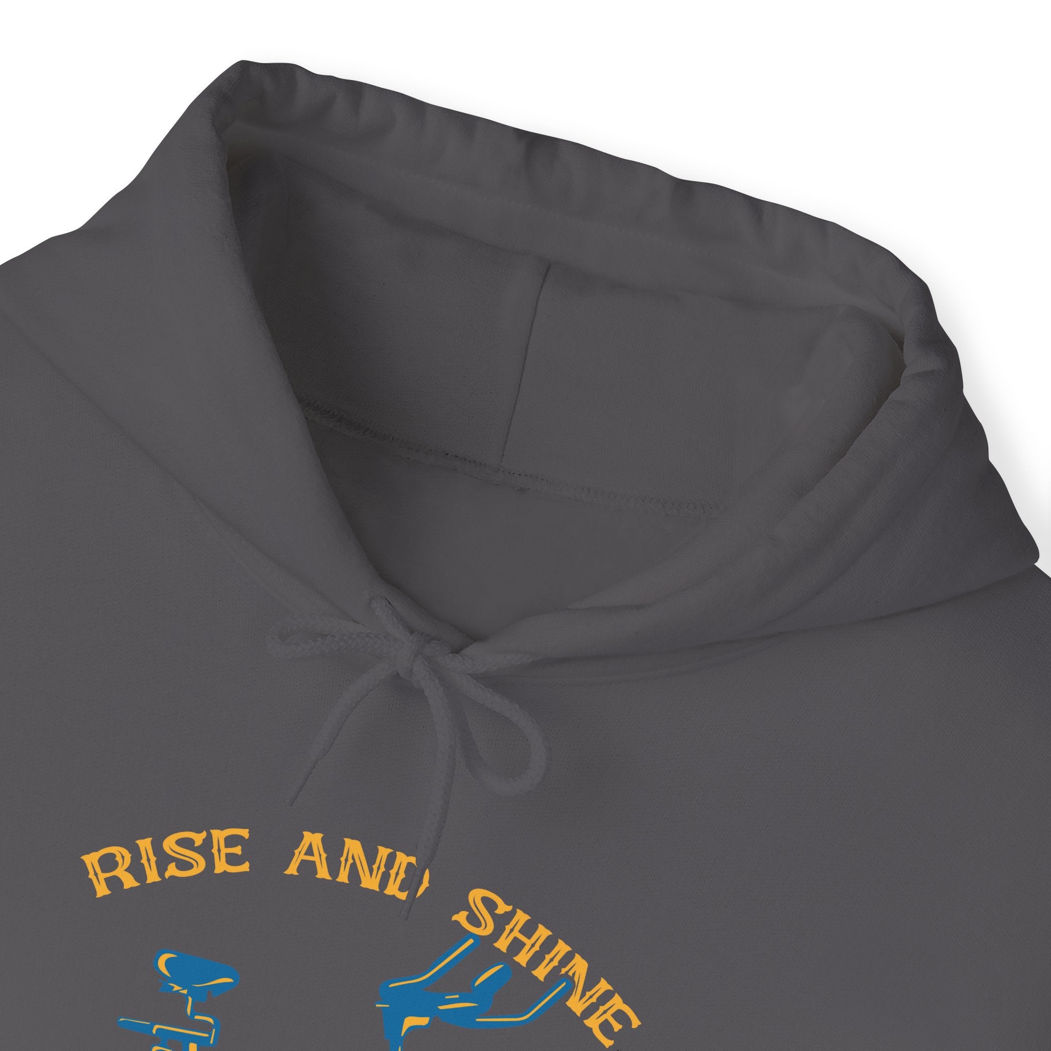 "Rise And Shine Workout Time" Unisex Heavy Blend™ Hooded Sweatshirt