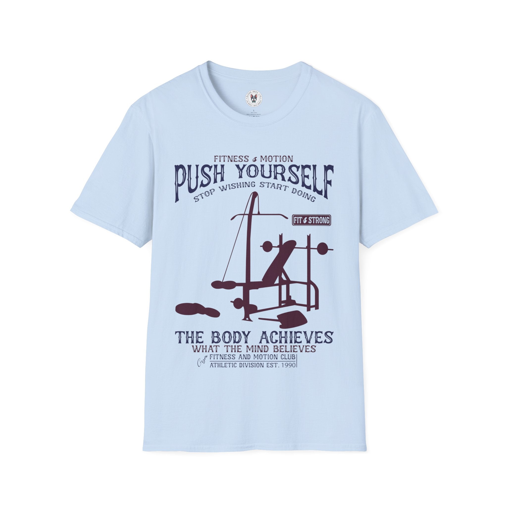 "Push Yourself" Unisex Soft style T-Shirt