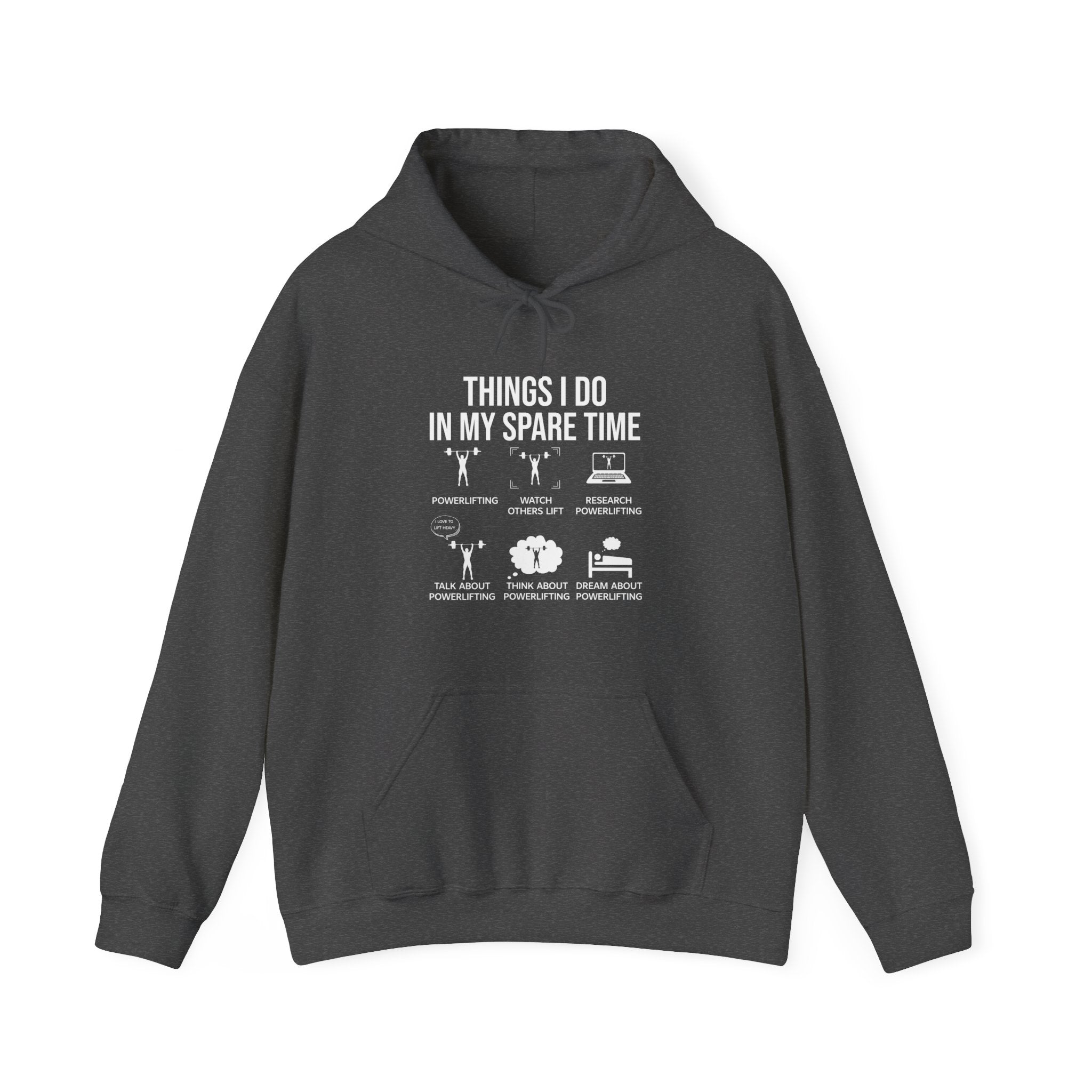 "Things I Do In My Spare Time" Unisex Heavy Blend™ Hooded Sweatshirt