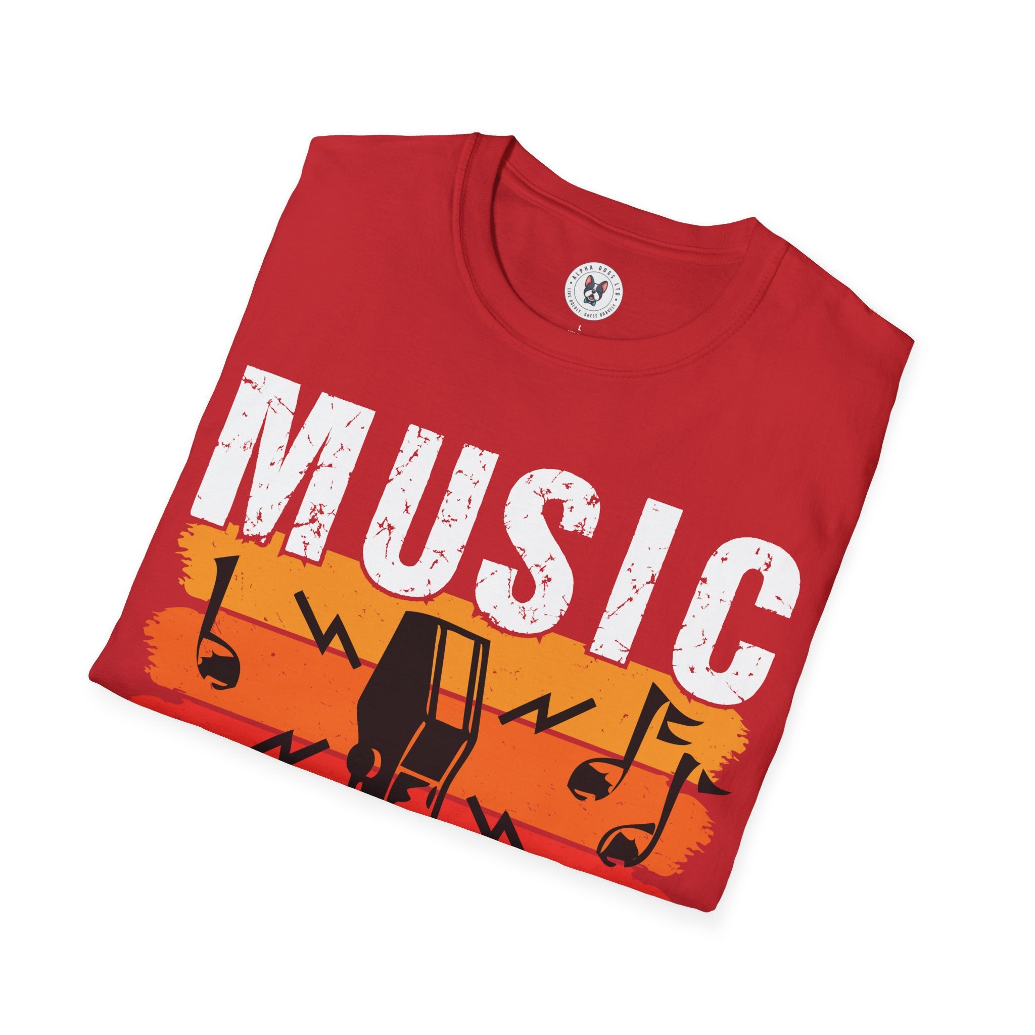 "Music Can Change The World" Unisex Soft style T-Shirt