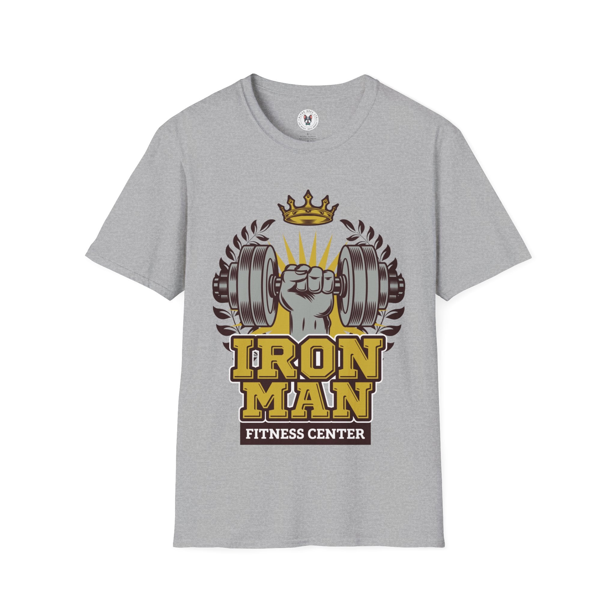 "IronMan Fitness Centre" Unisex Soft style T-Shirt