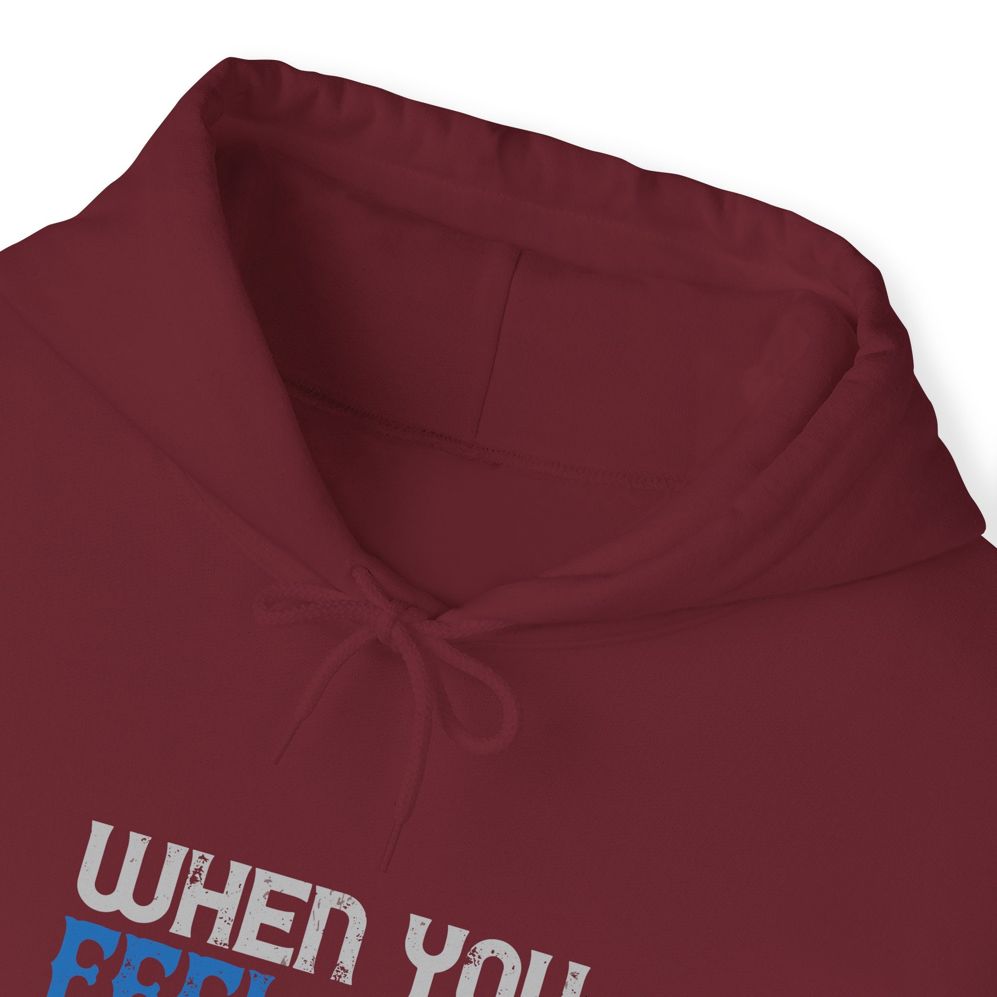 "When you feel like quitting think about why you started" Unisex Heavy Blend™ Hooded Sweatshirt