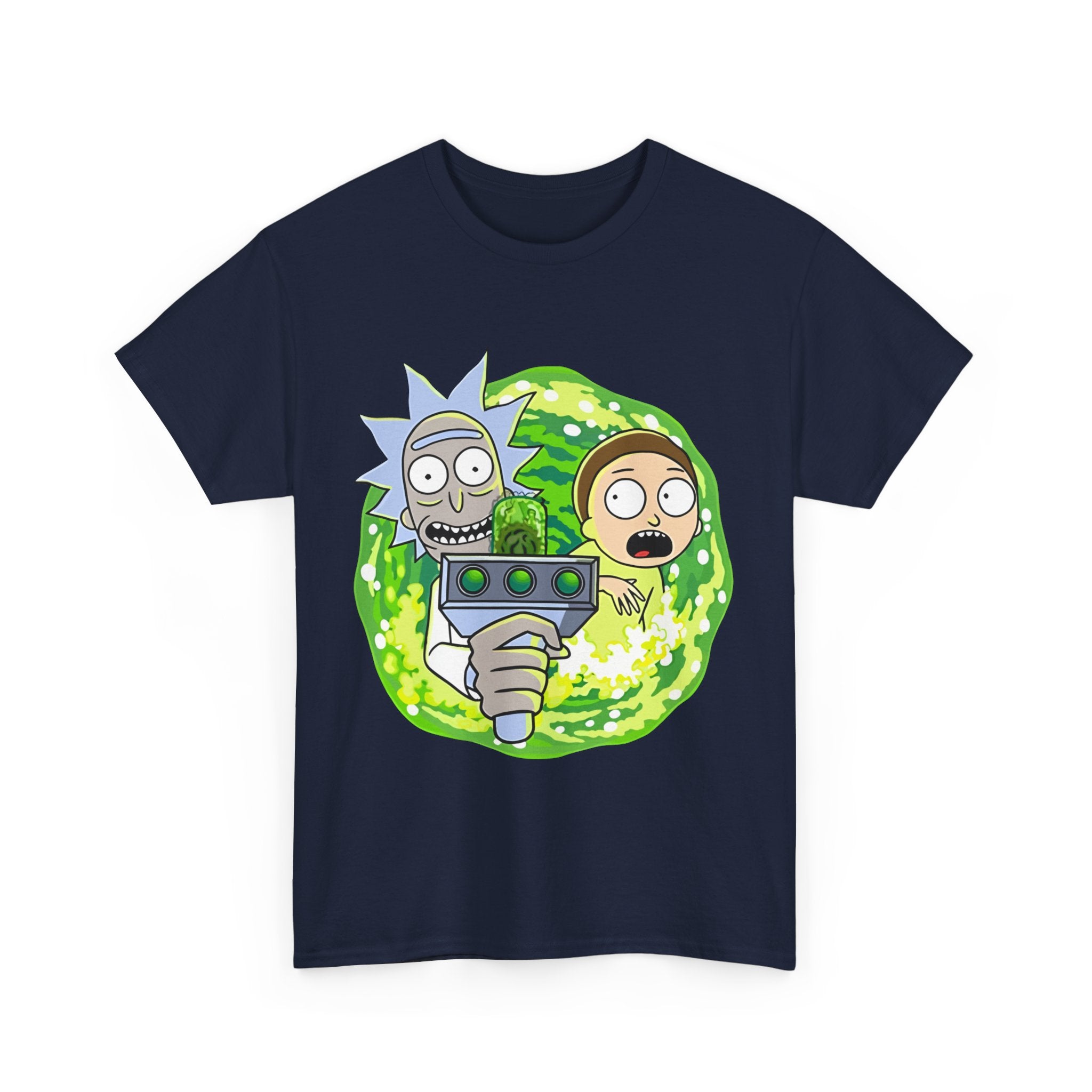 Rick And Morty Unisex Heavy Cotton Tee