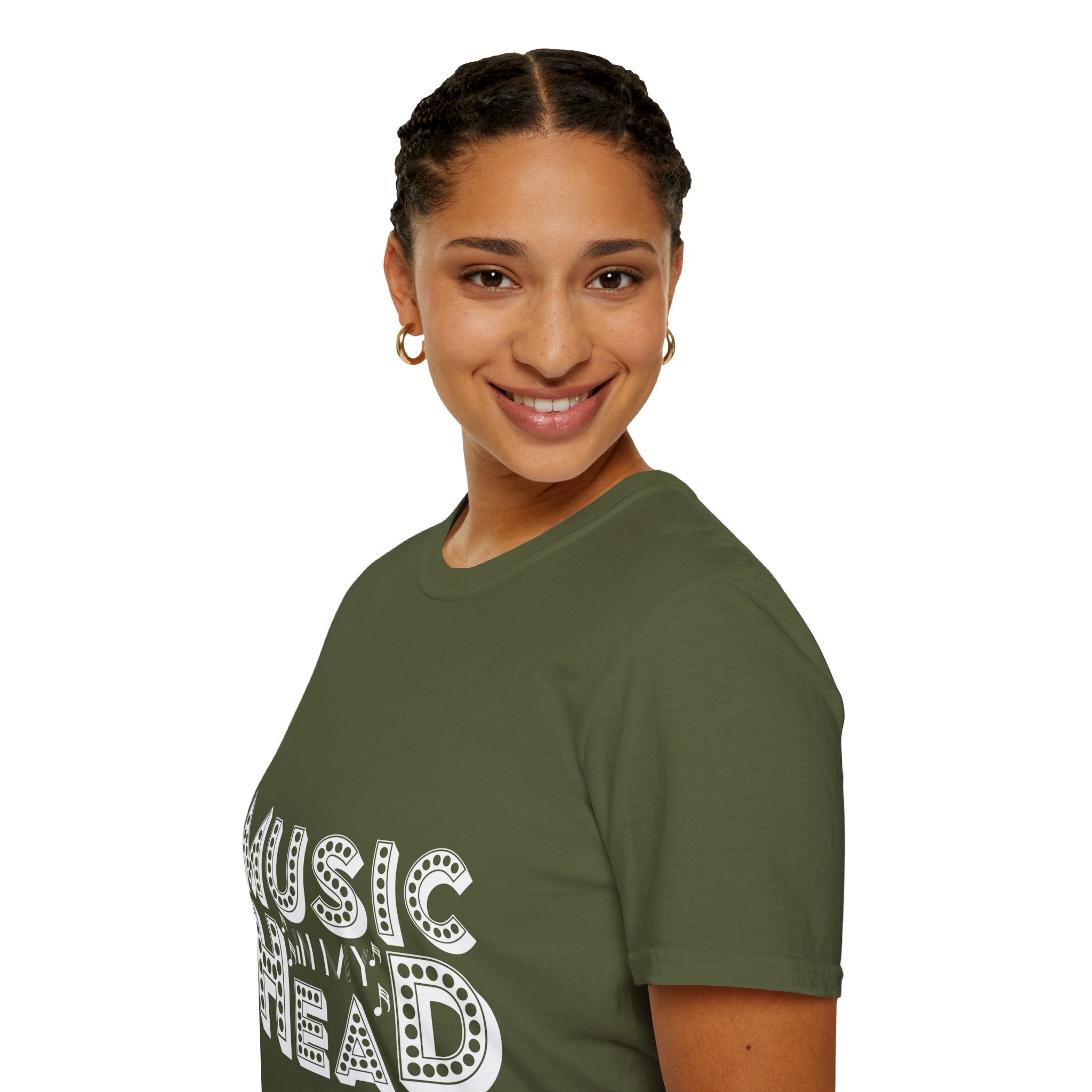 "Music In My Head" Unisex Soft style T-Shirt