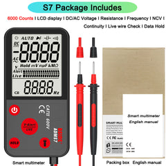 Intelligent Large Screen Fully Automatic Ultra-thin Digital Multimeter