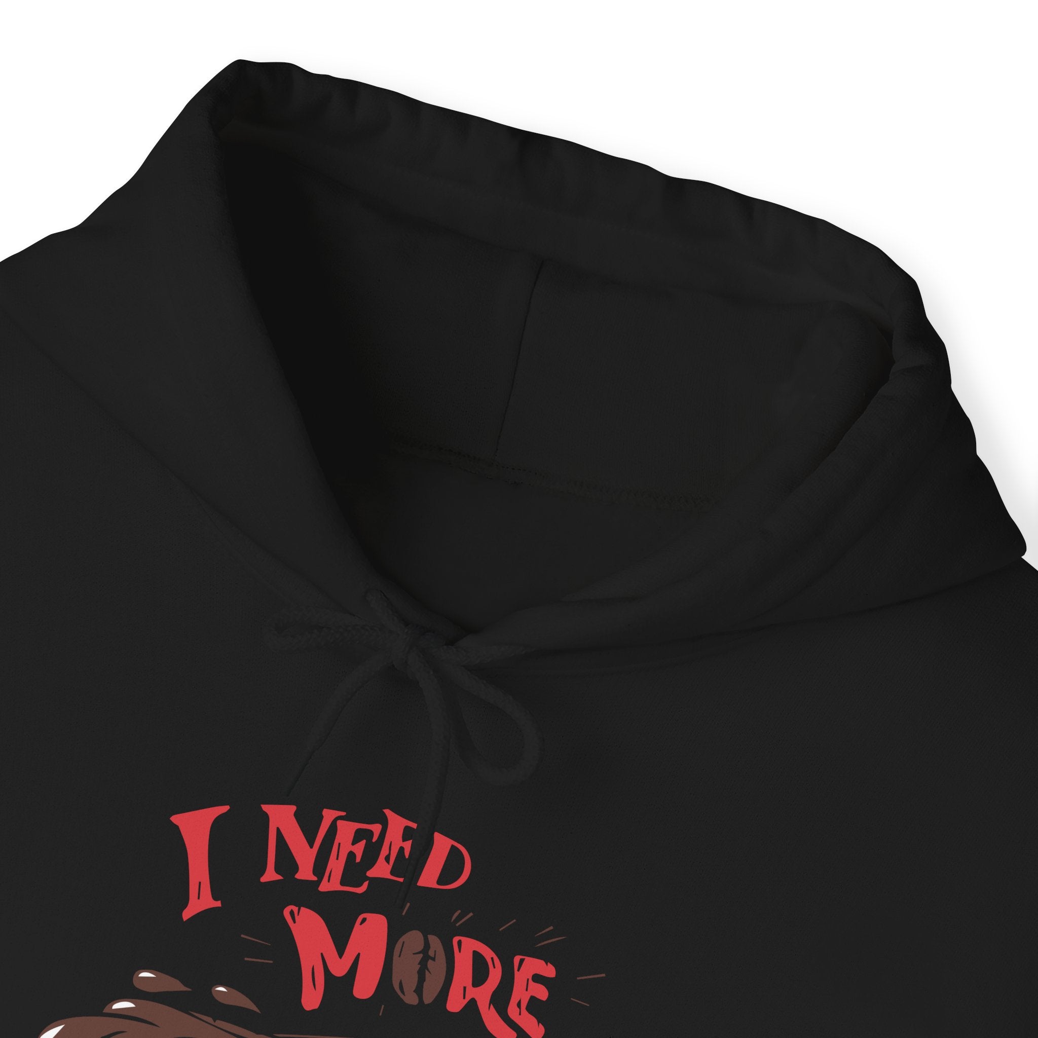 "I NEED MORE COFFEE" Unisex Heavy Blend™ Hooded Sweatshirt